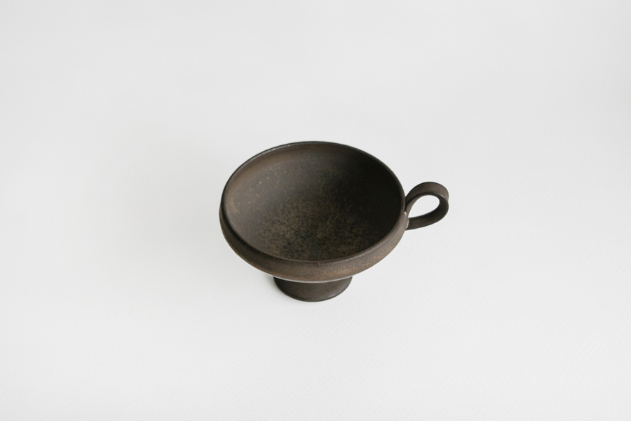 竹口要-Cordero附腳杯 砂金色