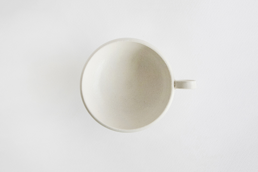 竹口要-Cordero附腳杯 象牙色