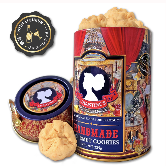 TCM Champagne Lychee Cookies [With Liqueur]