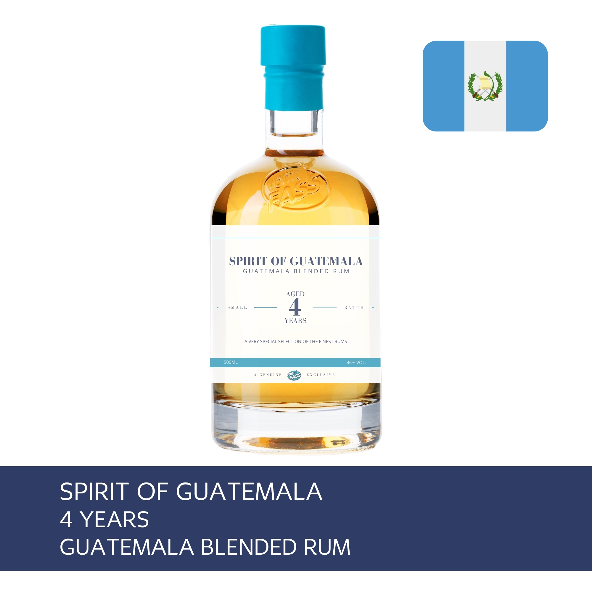 Spirit of Guatemala, 4 Years Blended Rum