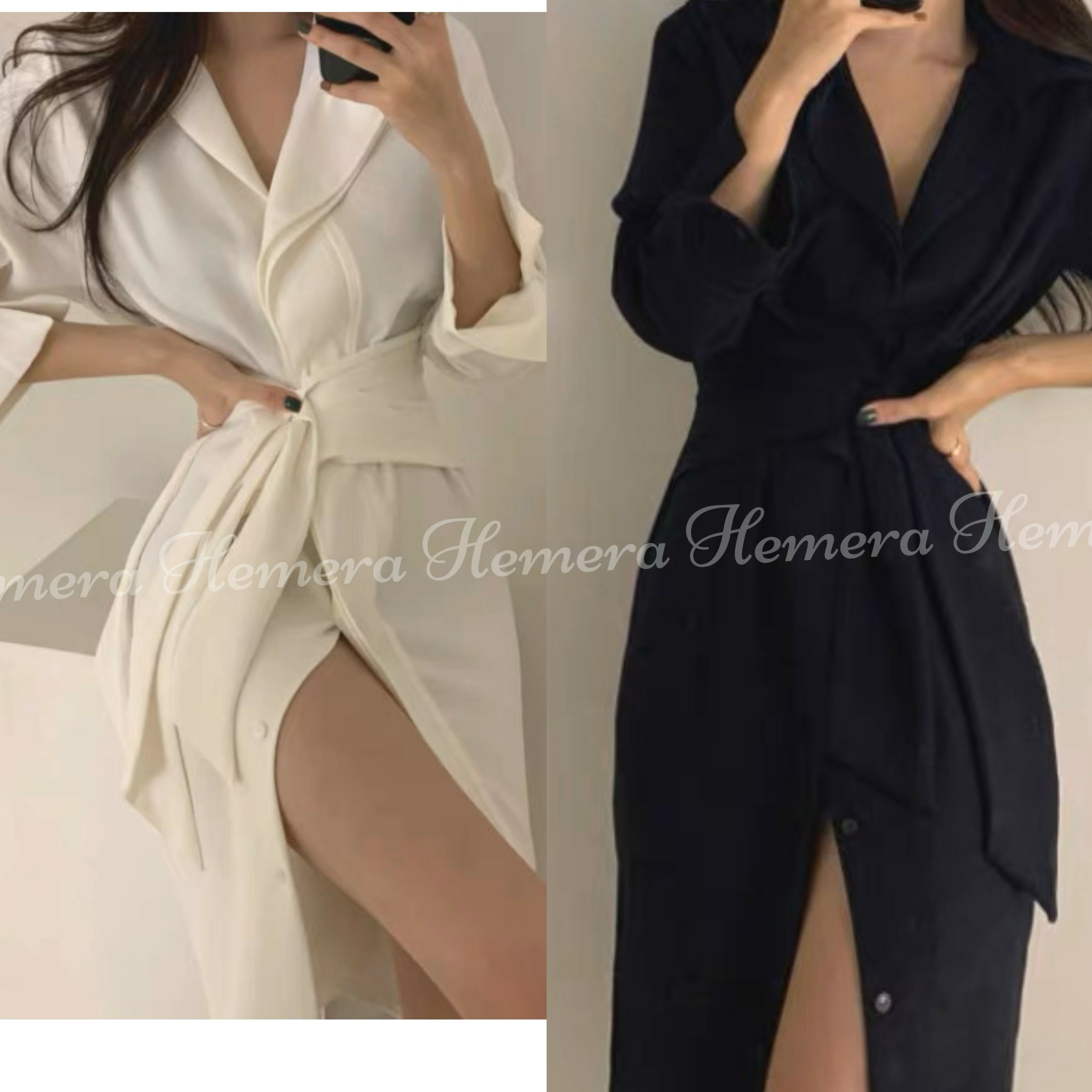 DR24W0133 明媛風顯瘦雪紡連身裙