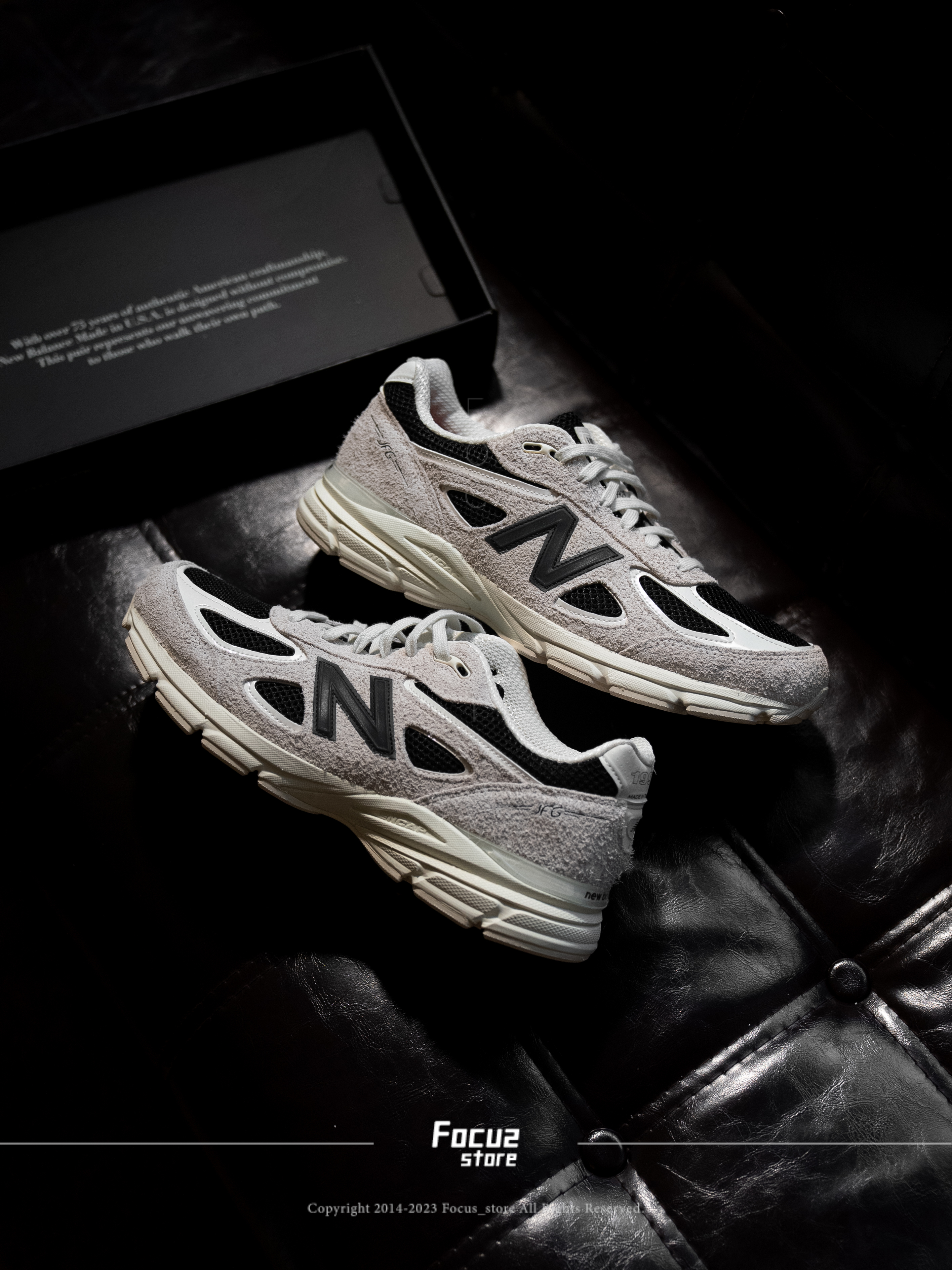 【Focus Store】預購 Joe Freshgoods x New Balance 990v4 Made in USA "1998 Pack - Intro" 米黑 U990JR4