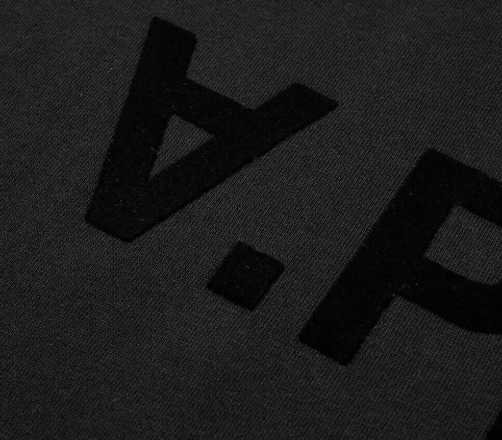 A.P.C. Vpc Blanc F T-shirt 黑色  Logo 短Tee