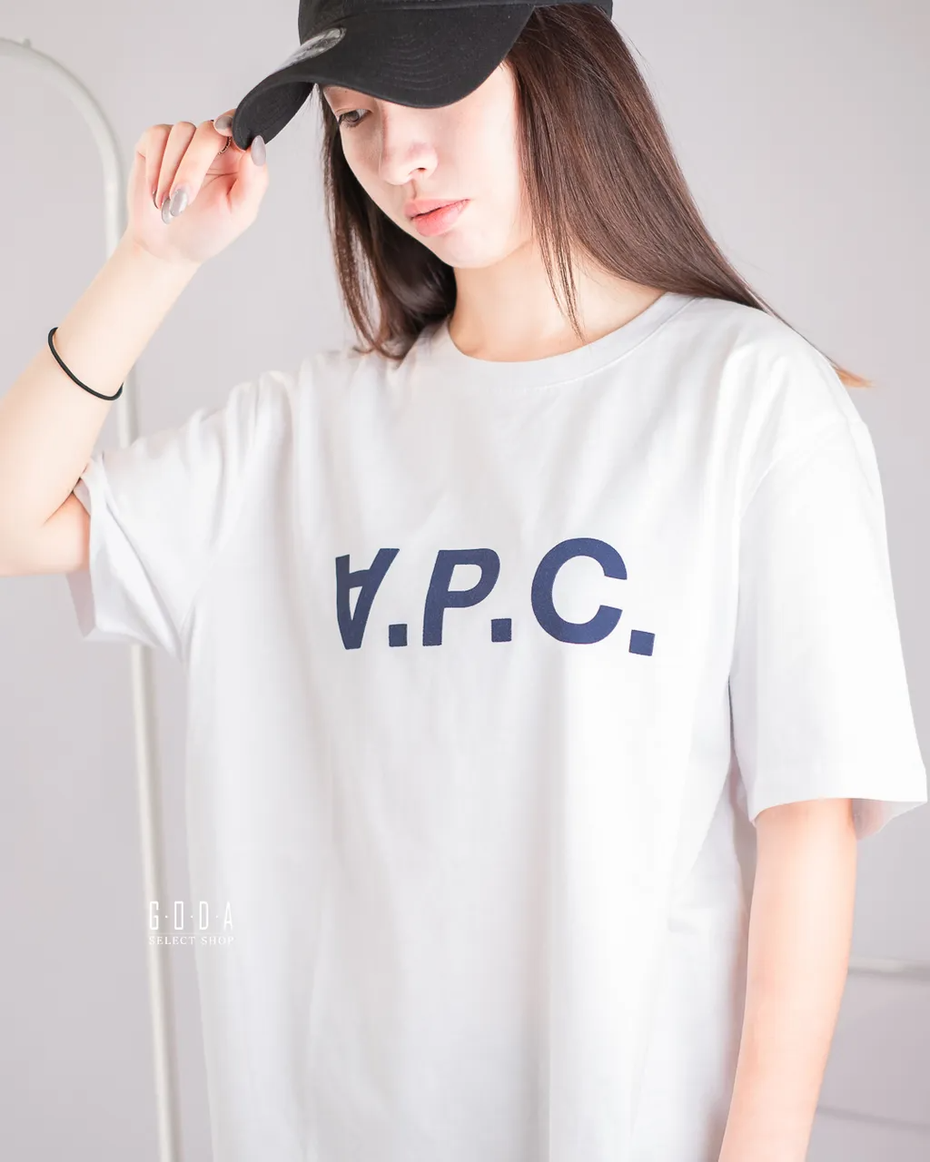 A.P.C. Vpc Blanc F T-shirt 白色  Logo 短Tee