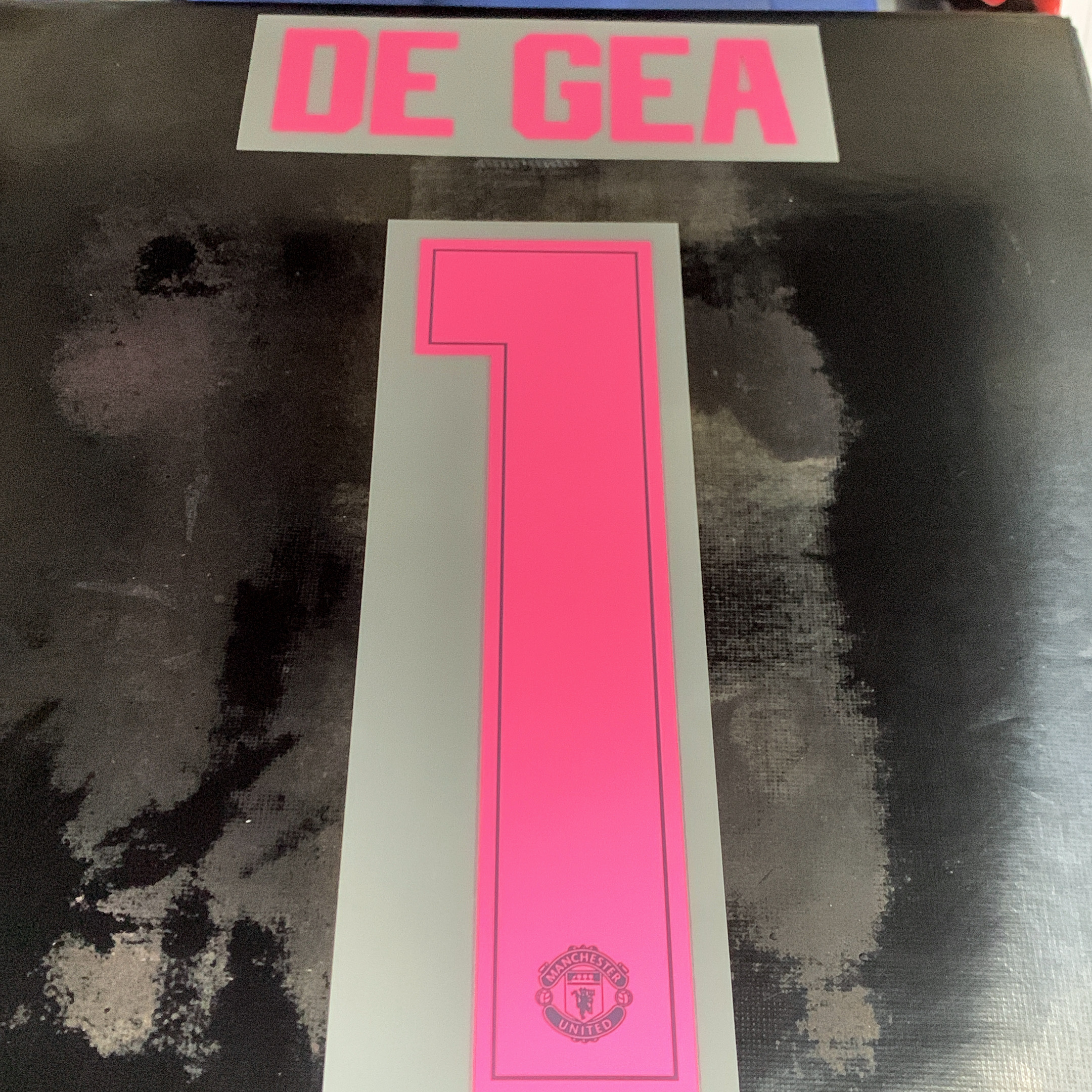 2019 Manchester United GK Nameset 1 DE GEA