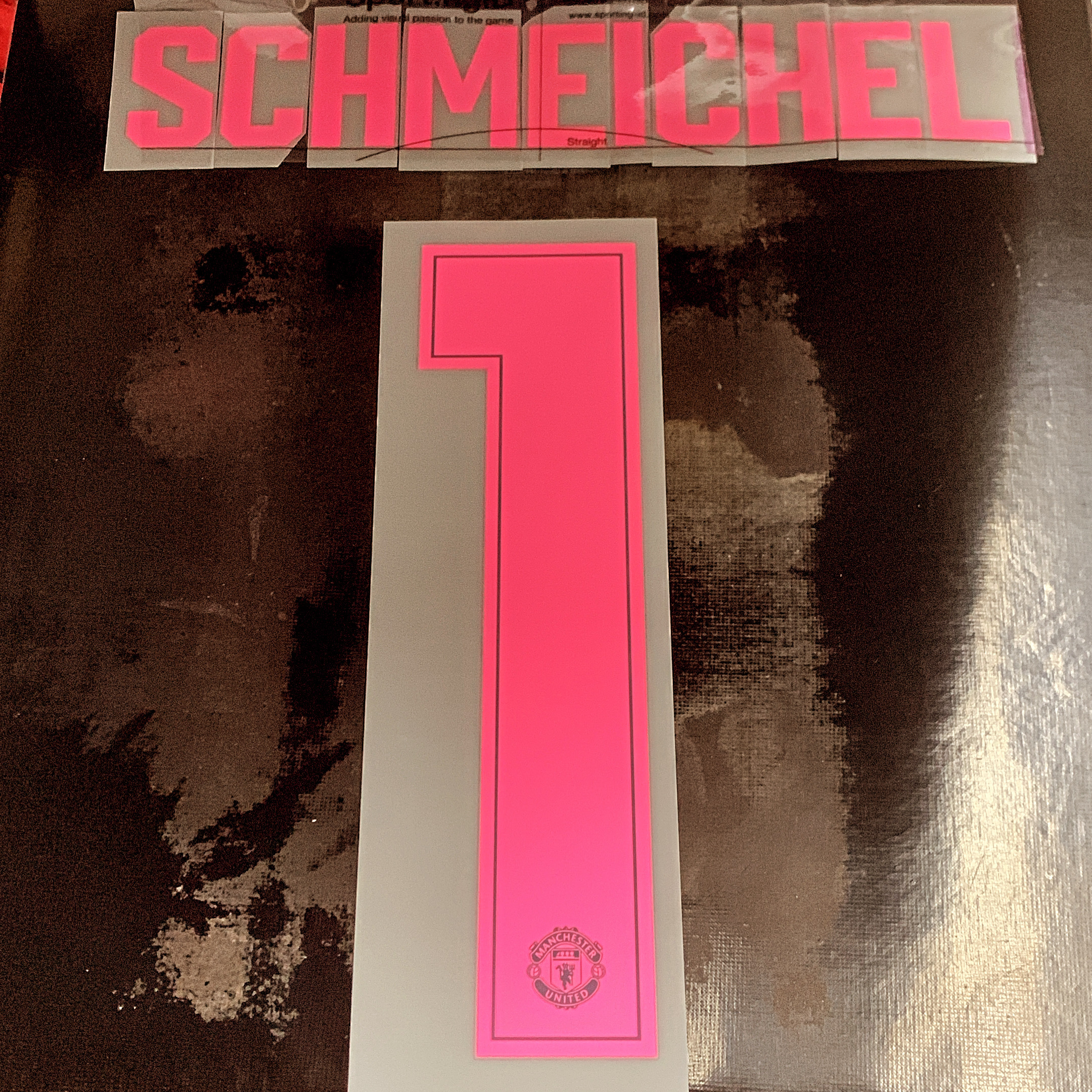 2019 Manchester United Treble Legends GK Nameset 1 SCHMEICHEL