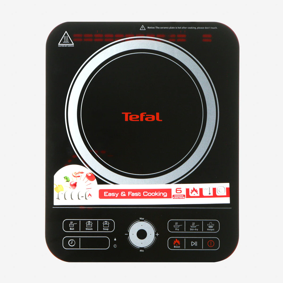 特褔 Tefal   IH720865‧Express 輕觸式電磁爐‧2100W‧香港行貨,原廠1年保養‧