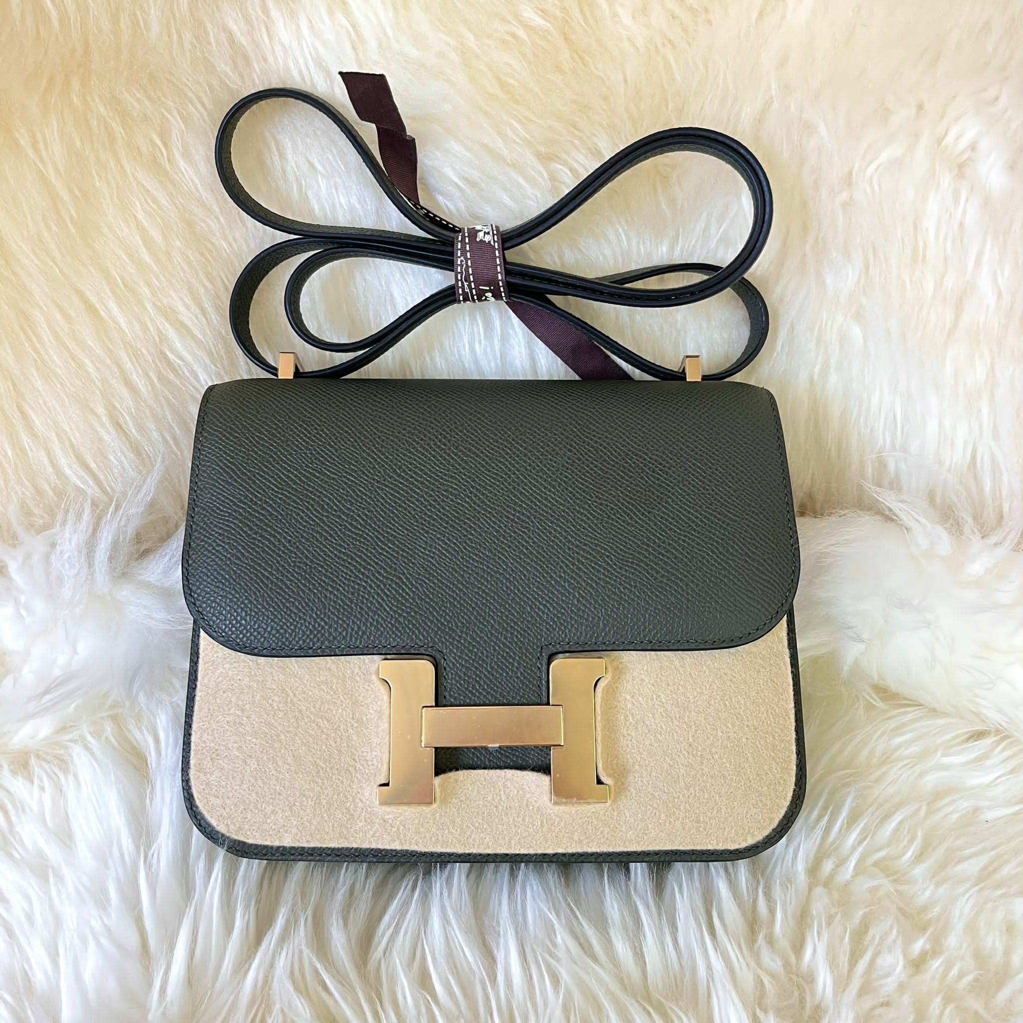 Constance  mini mirror C6 vert de gris cp epsom B