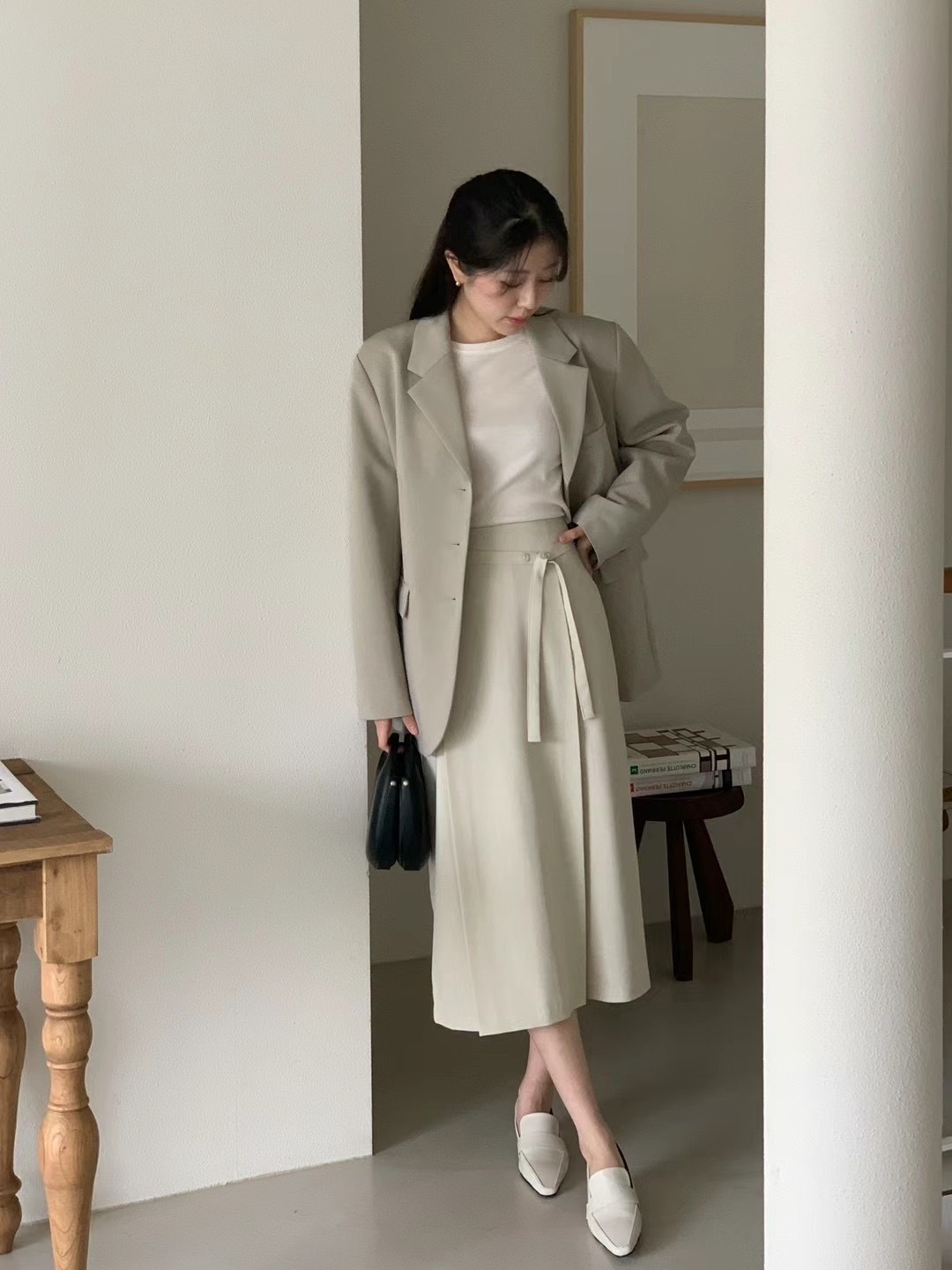 KR112 垂釣腰帶及膝西裙