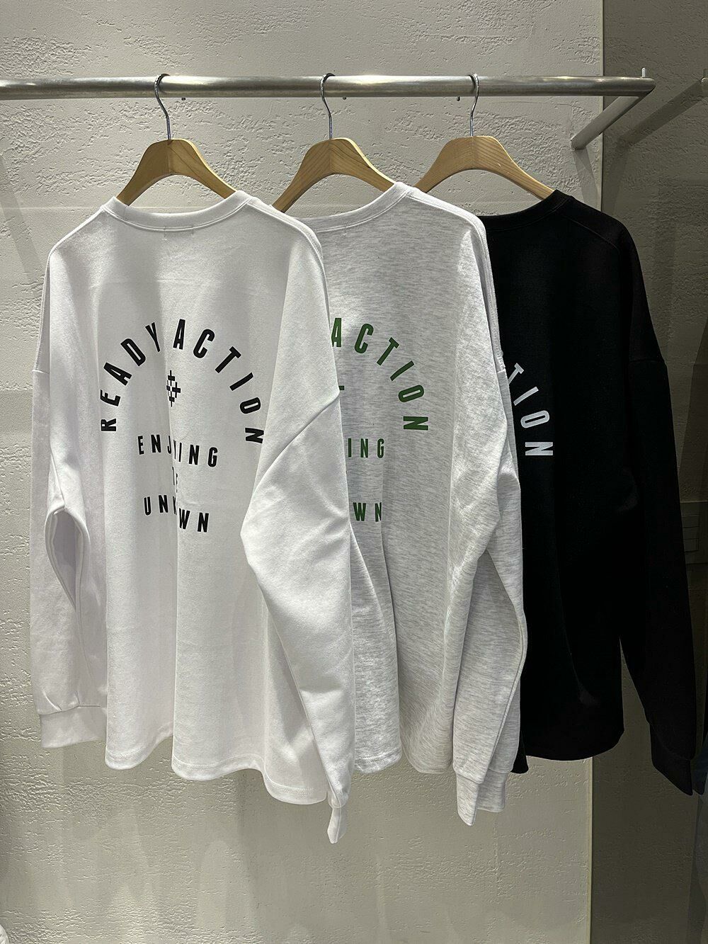 英文字長袖衫 10.GVTY-0077T