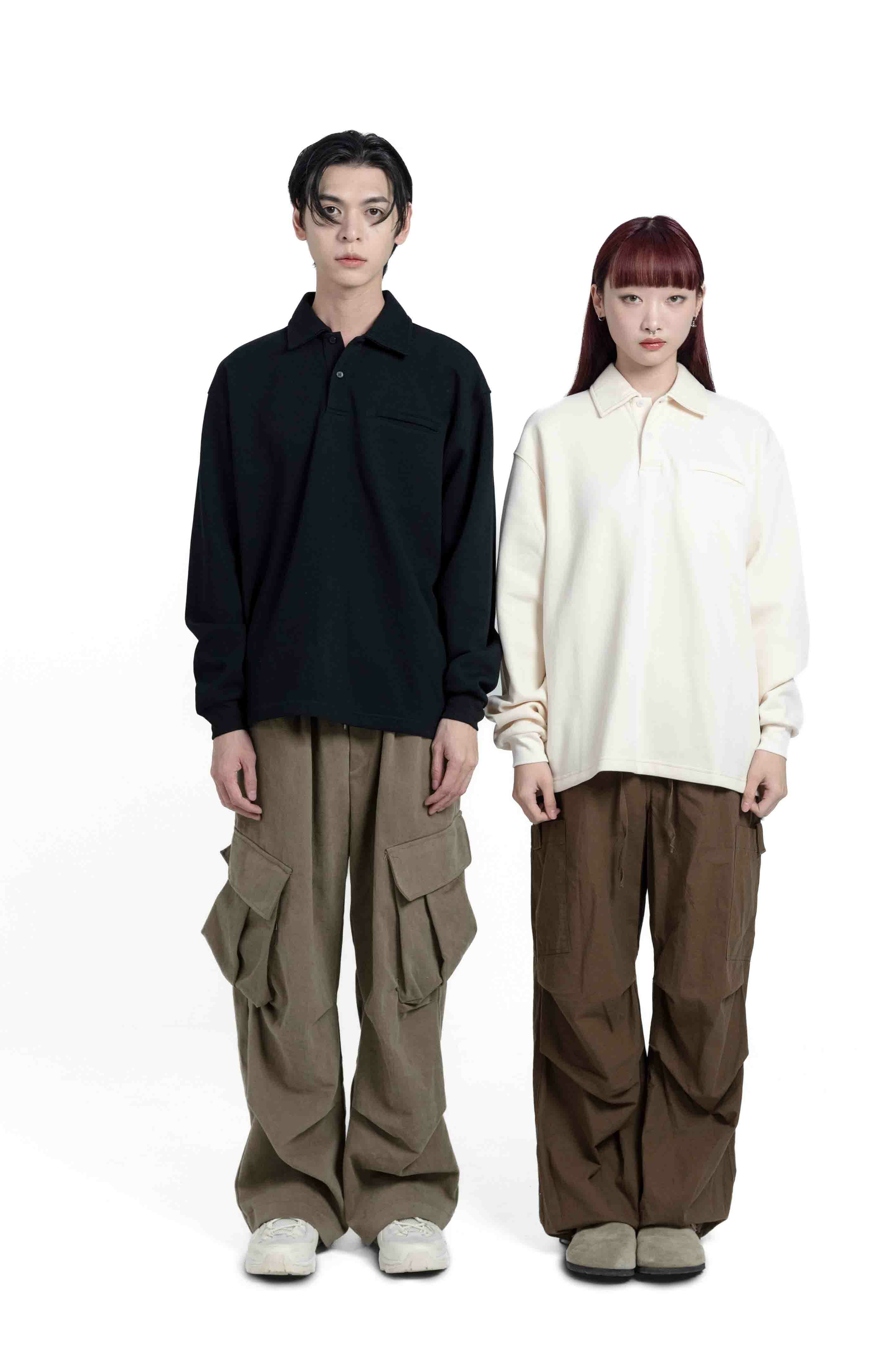 SIMON MADE TL-2307 定番 單嵌線 重磅 POLO衫