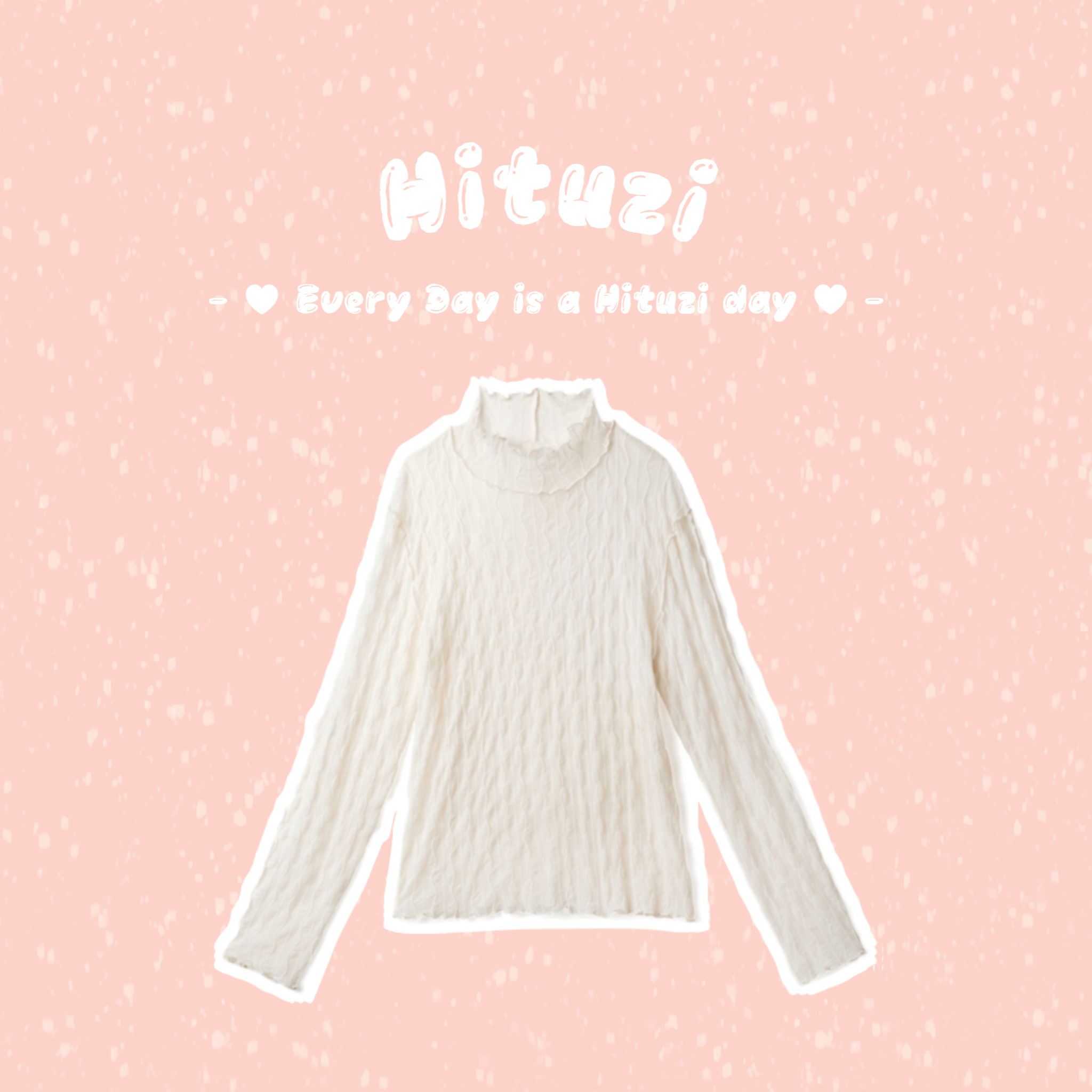 波浪木耳邊透膚上衣