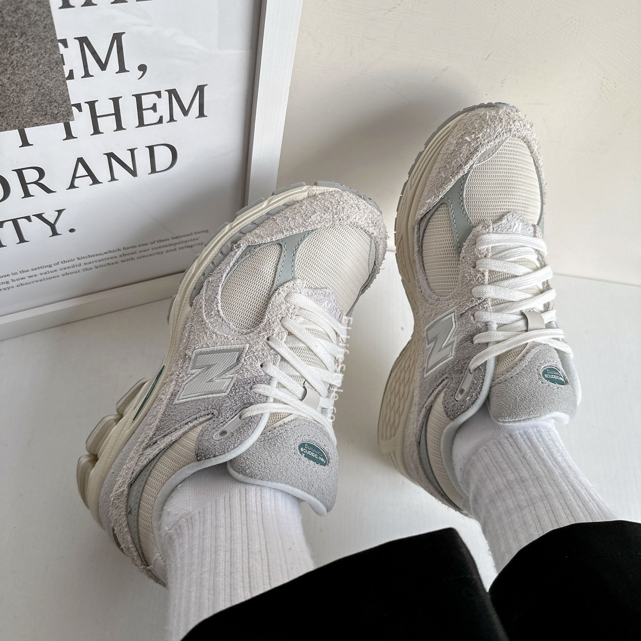 NEW BALANCE 2002R NB 奶油藍綠 奶油白 湖水綠 男鞋 M2002REK / 現貨+預購