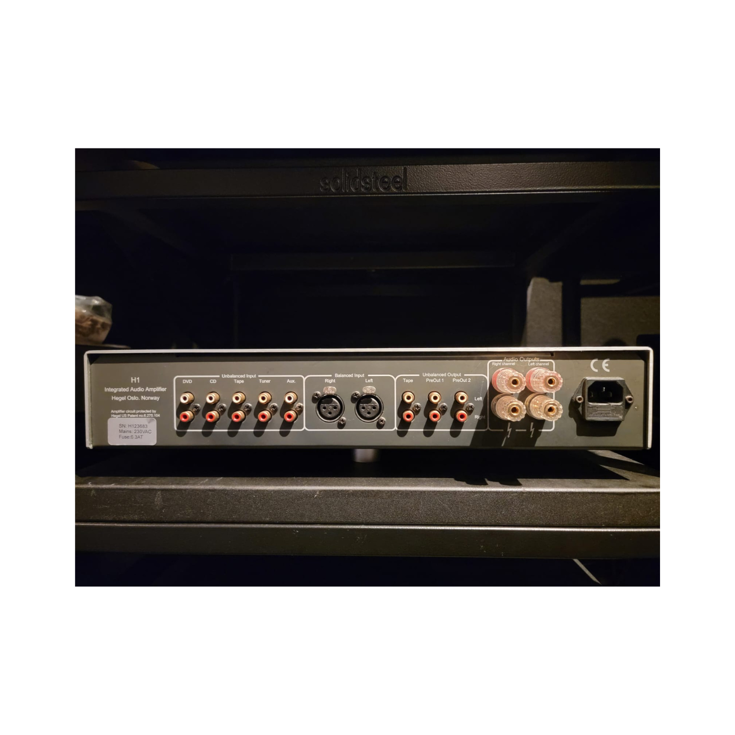 Hegel H1 High End Integrated Amplifier (2nd Hand，out of order)