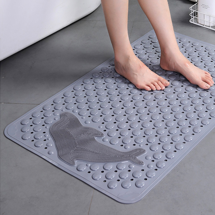 海豚浴室防滑墊