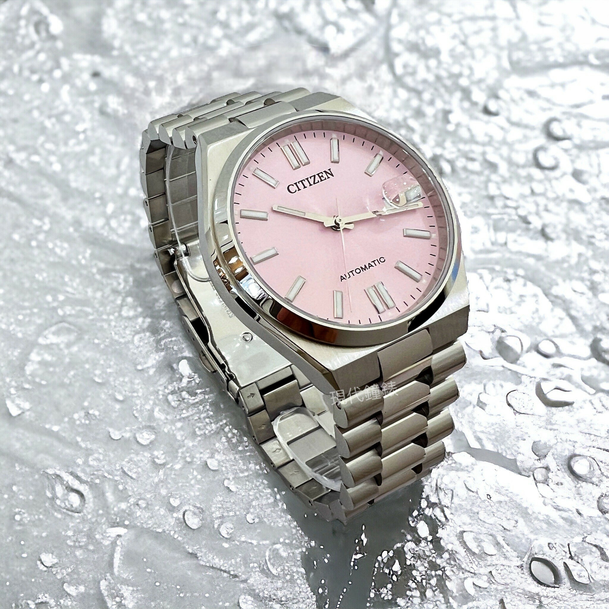 【CITIZEN  星辰】Mechanical 限定款情侶時尚機械腕錶NJ0158-89X 40mm 現代鐘錶