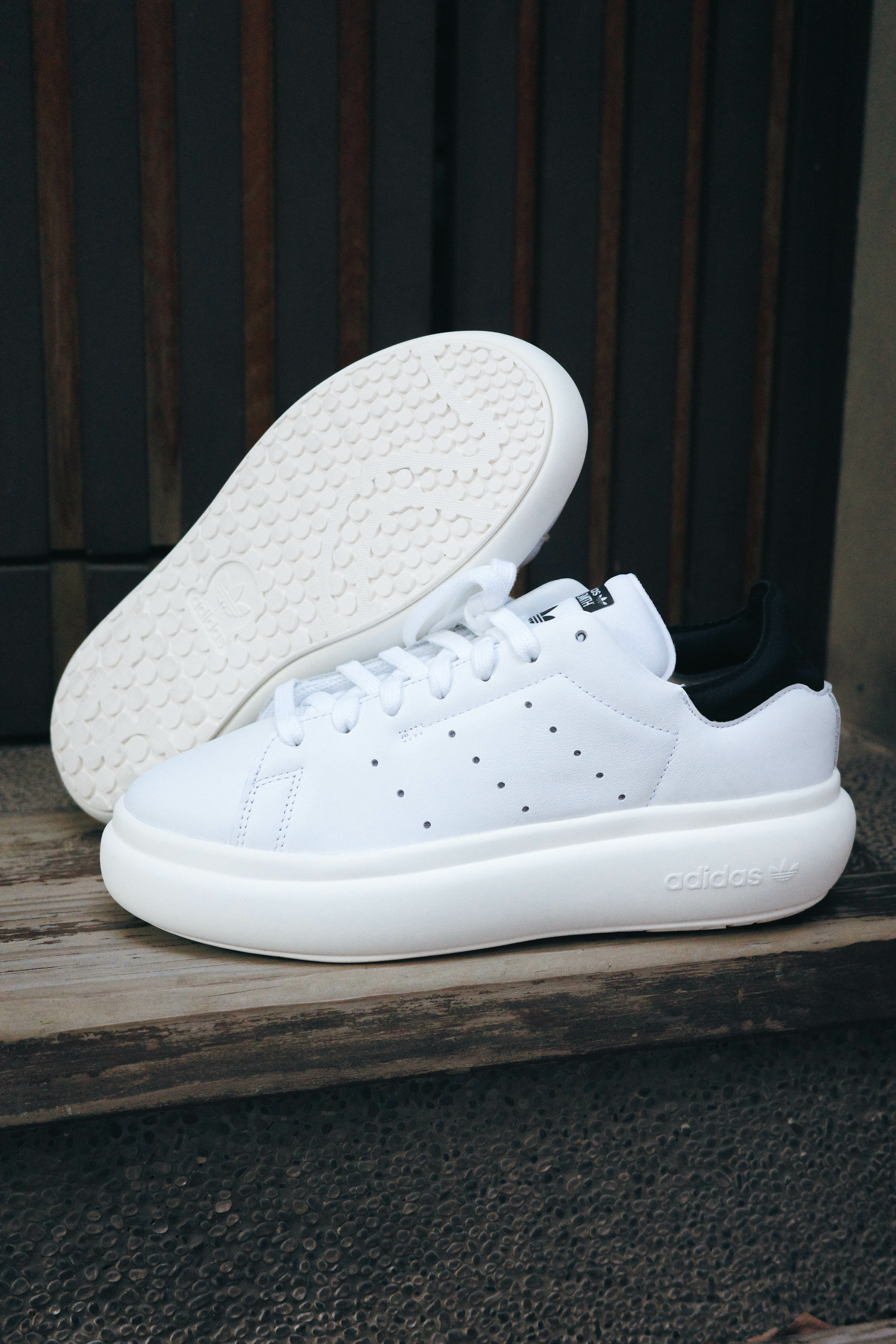 ADIDAS STAN SMITH PF W OR 胖胖鞋 雲朵鞋 女鞋 運動鞋  白 (IE0450)