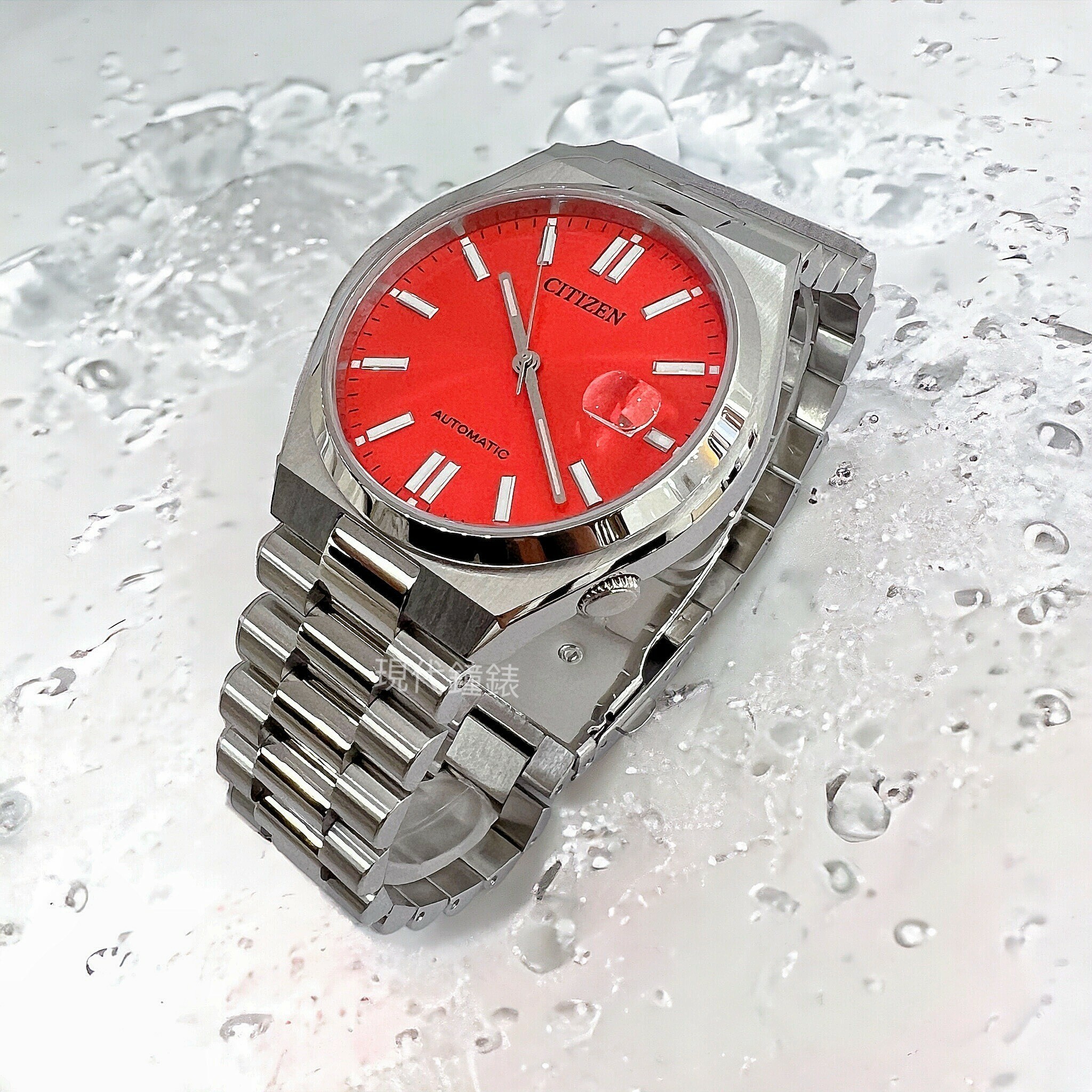 【CITIZEN  星辰】Mechanical 限定款情侶時尚機械腕錶NJ0158-89W 40mm 現代鐘錶