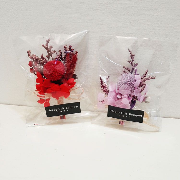 永生花胸花,red Preserved flower corsage