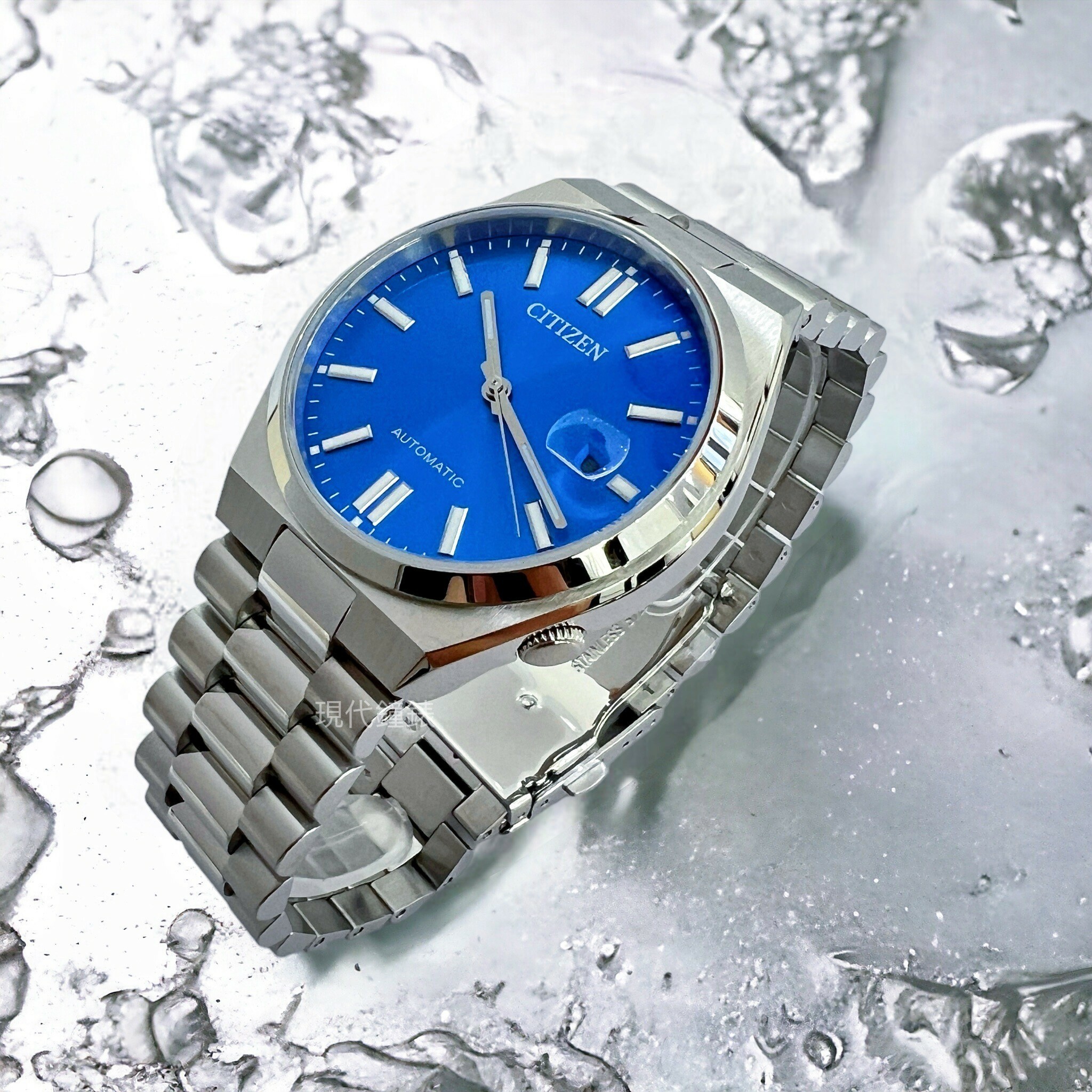 【CITIZEN  星辰】Mechanical 限定款情侶時尚機械腕錶NJ0158-89L 40mm 現代鐘錶