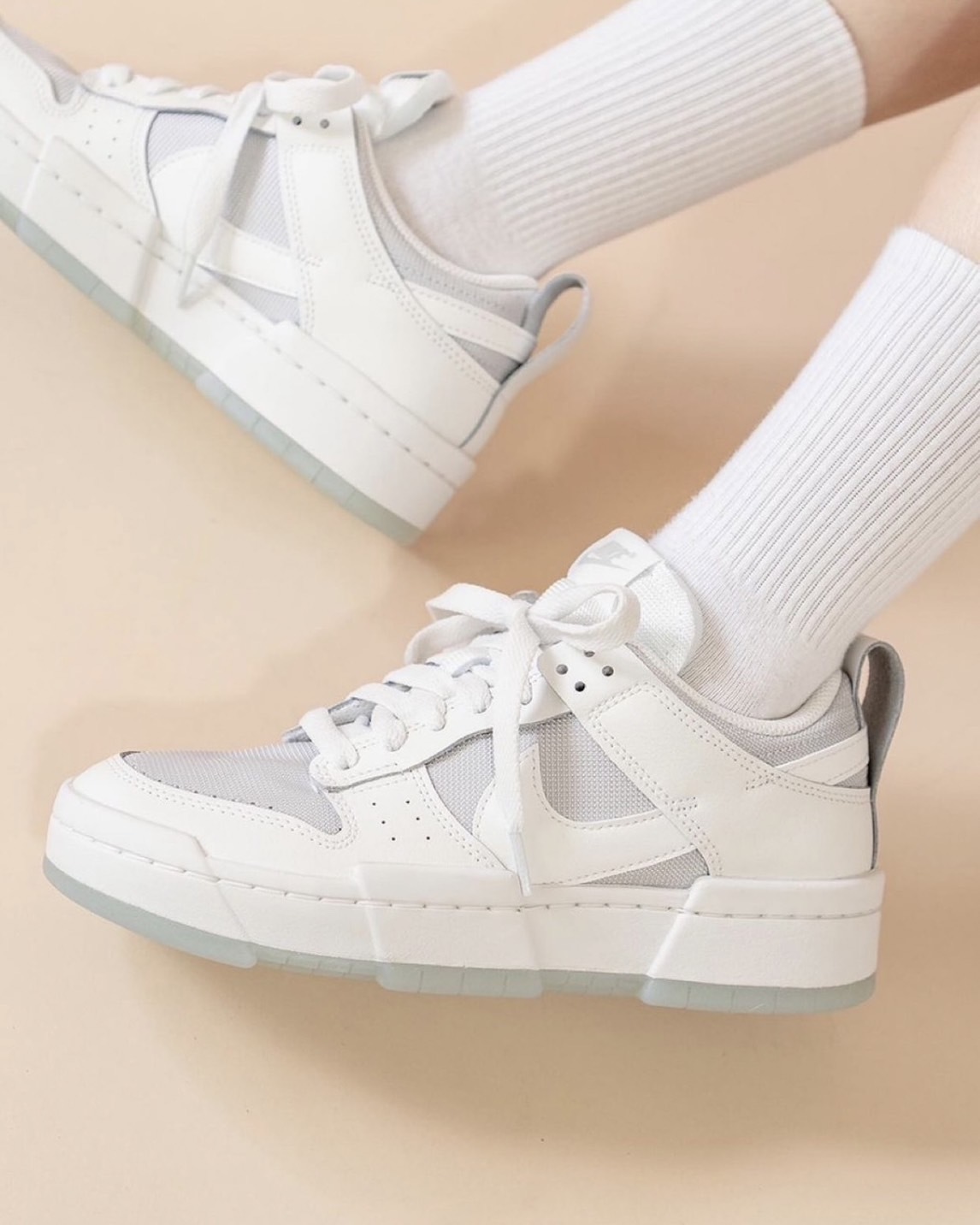 KTQ STORE ‧  NIKE W DUNK LOW DISRUPT 白灰 CK6654-001