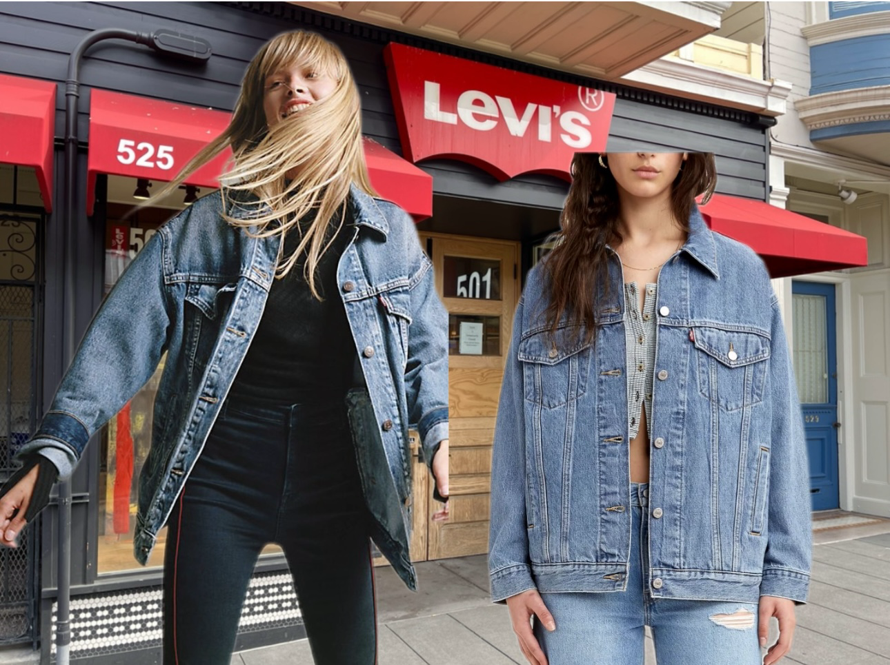 【預購】LEVIS K012191 Oversized牛仔外套