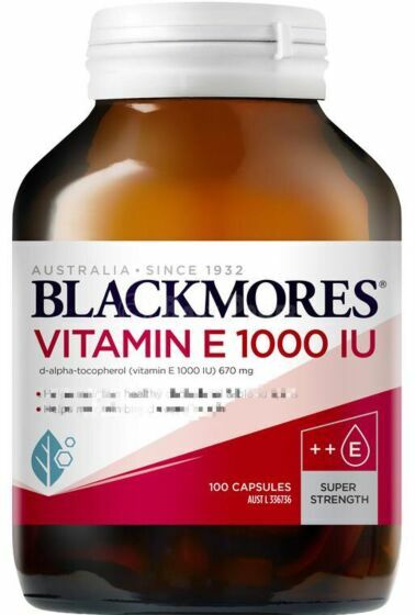 BLACKMORES - 維他命E 1000IU 100粒