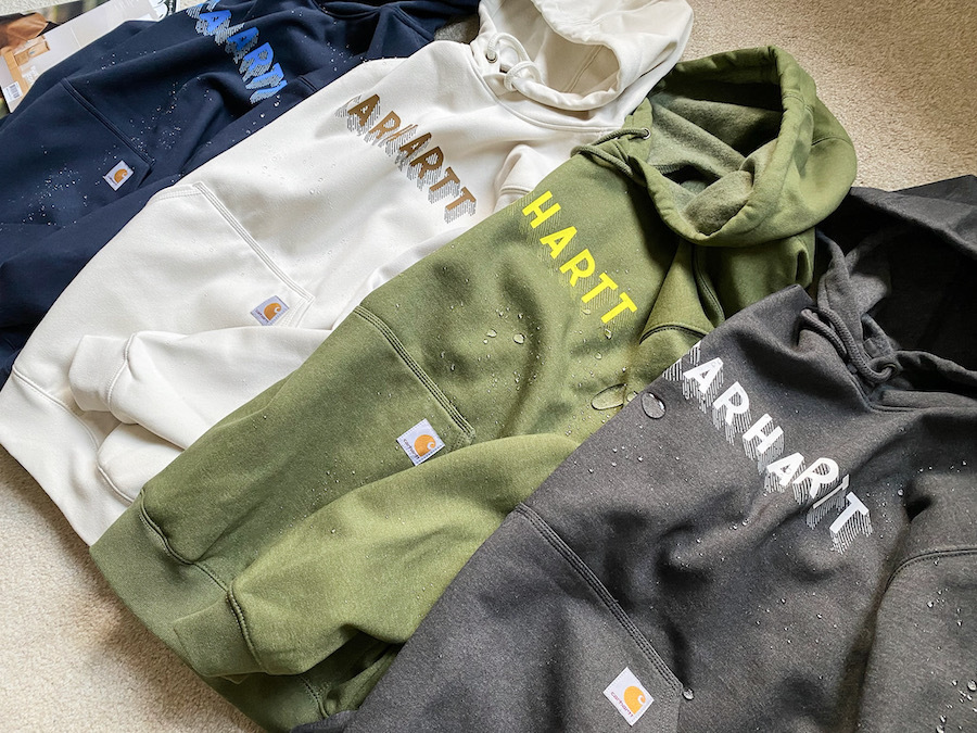CARHARTT RAIN DEFEENDER 3D重影帽TEE