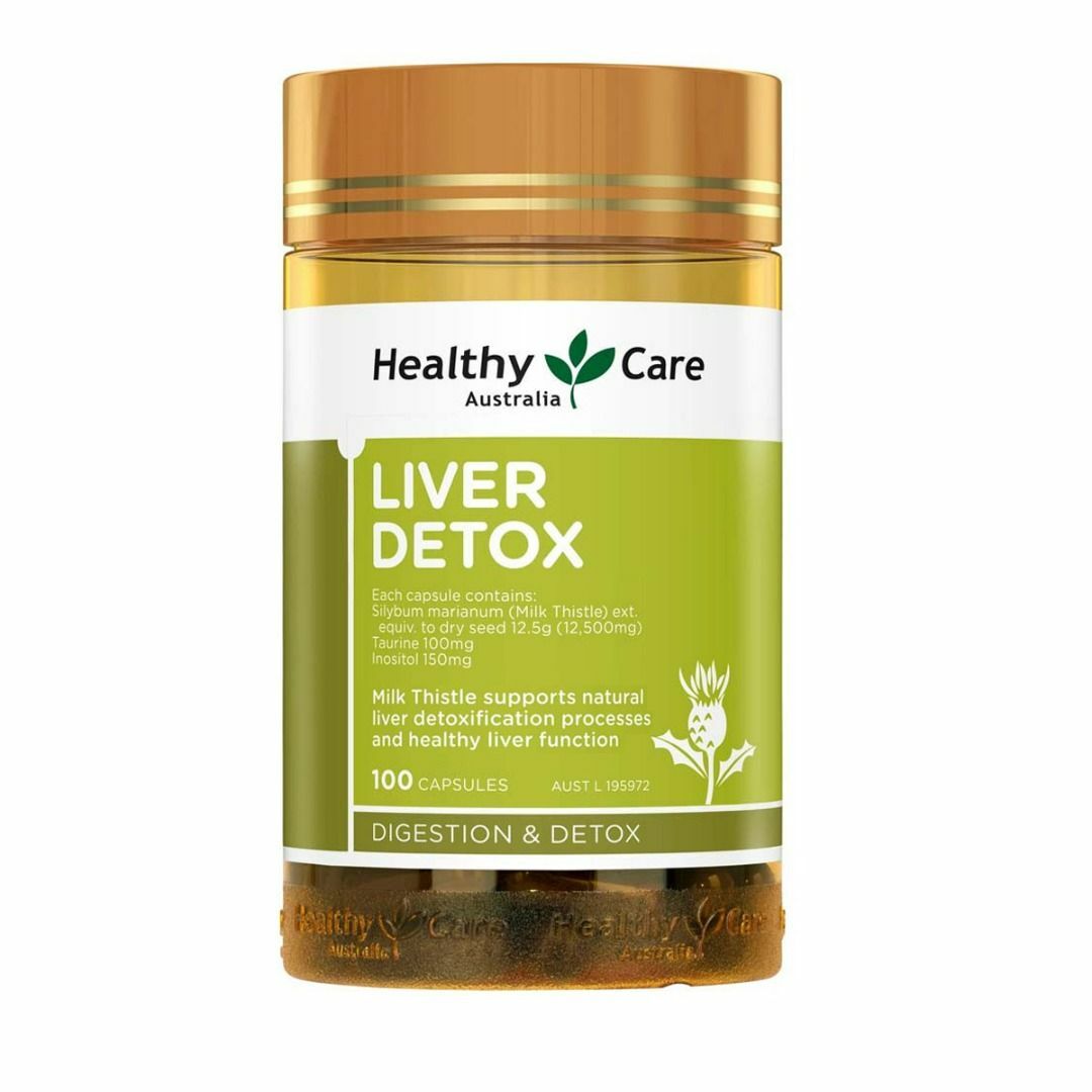 HEALTHY CARE 排毒護肝奶薊草精華素 100粒
