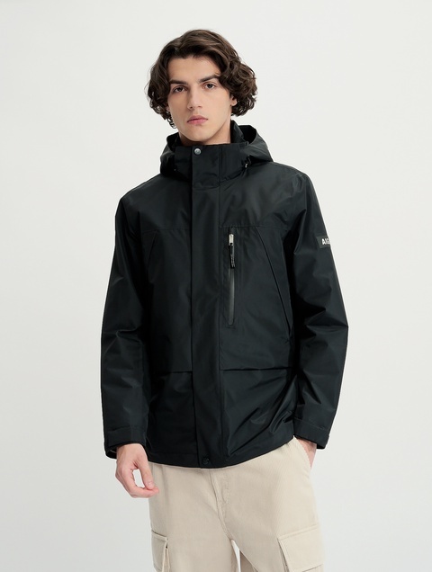 AIGLE GORE-TEX オリーブグリーン マウンテンパーカー AIGLE ダウンジャケット ダウン GORE-TEX ゴアテックス 防水 透