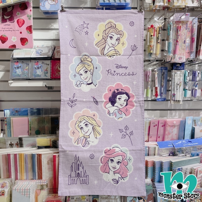 迪士尼公主毛巾/長面巾