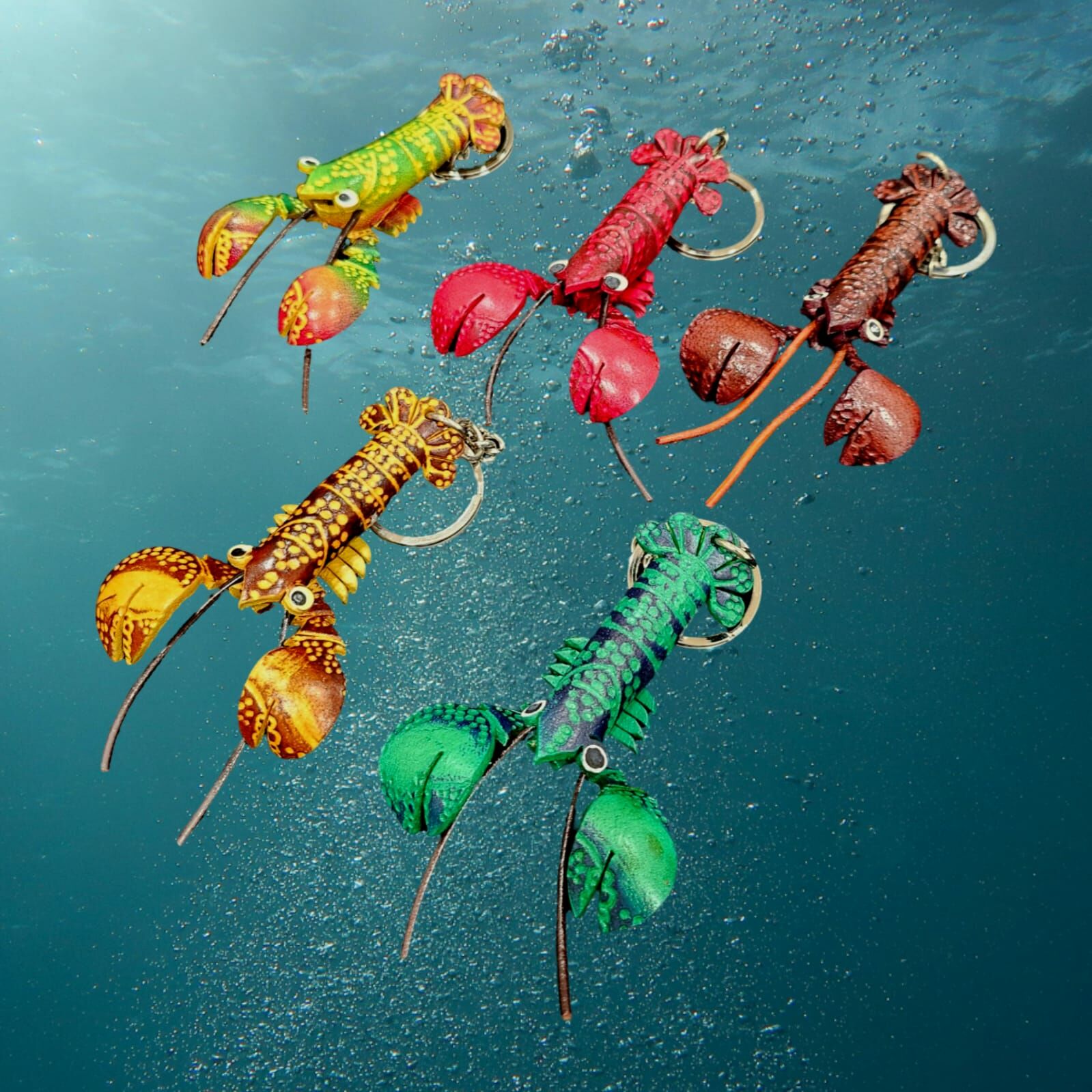 🇹🇭 泰國 HAND MADE牛皮匙扣（龍蝦）(T1/505)