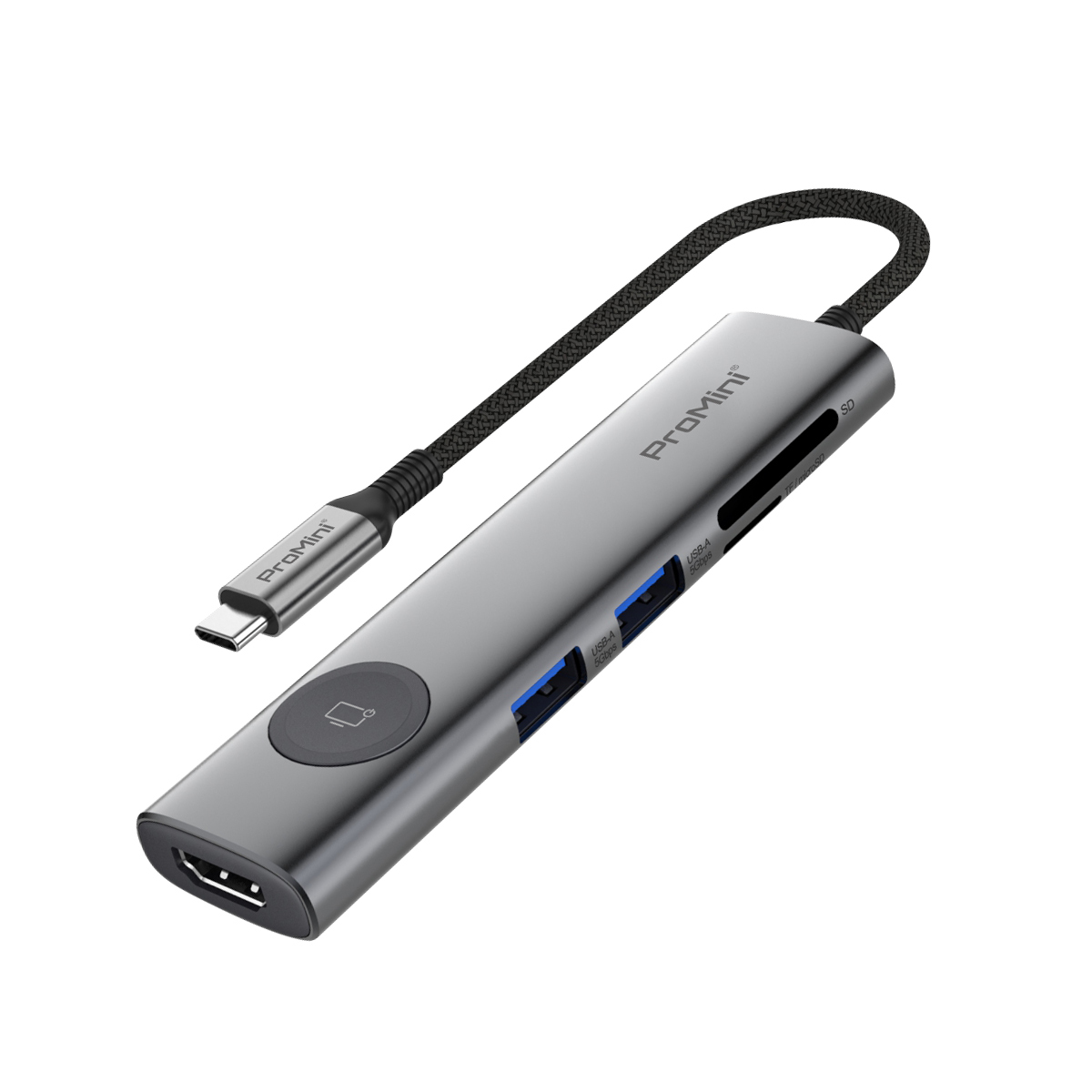 ProMini CH8T 8-in-1 USB-C 擴展器