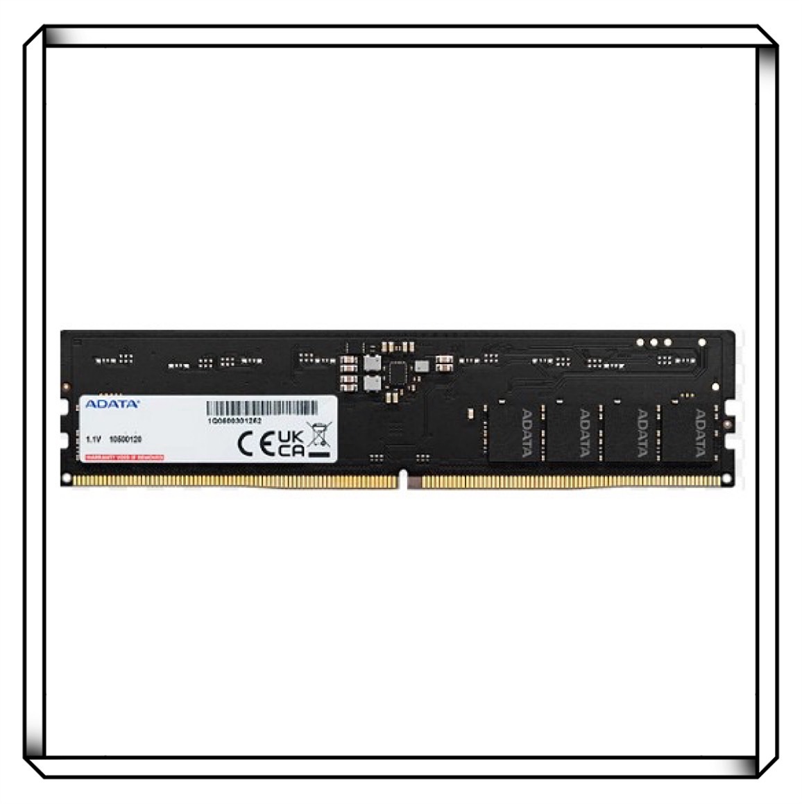 ADATA 威剛 DDR5 5600 8GB 桌上型記憶體 (AD5U56008G-S)