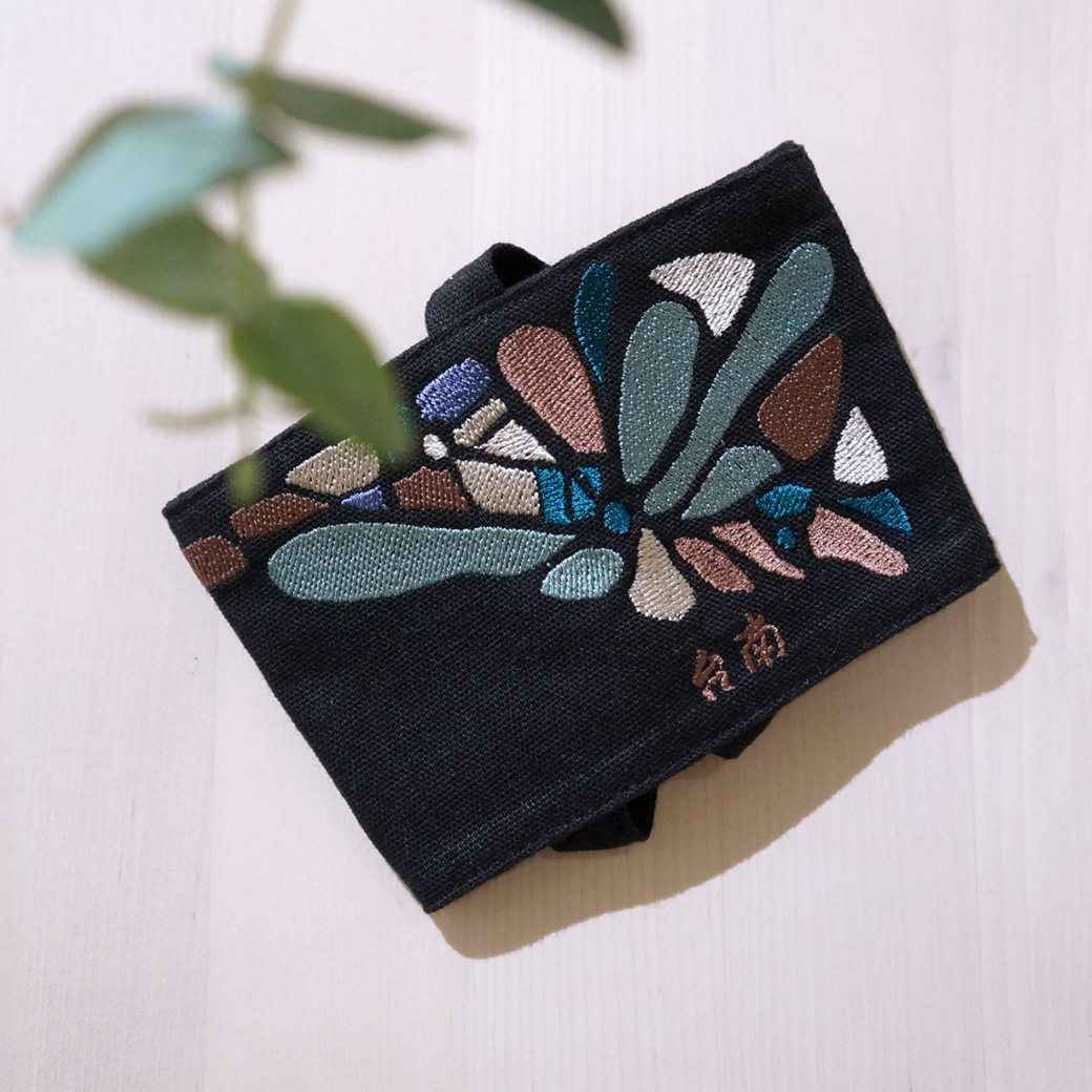 hsiu手工刺繡小物｜府城輿圖飲料杯套