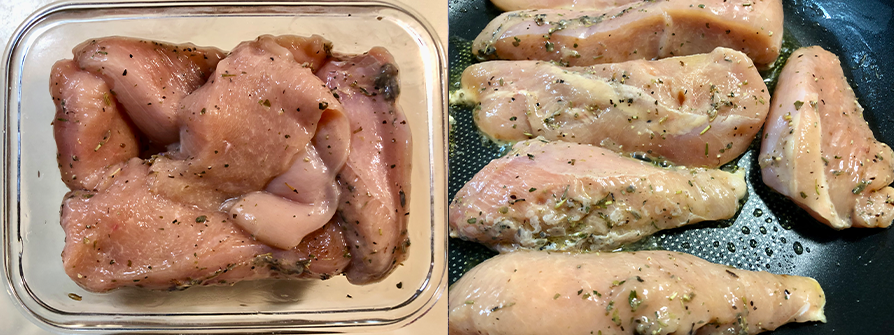 天時莓果-香煎嫩雞胸-步驟1.2