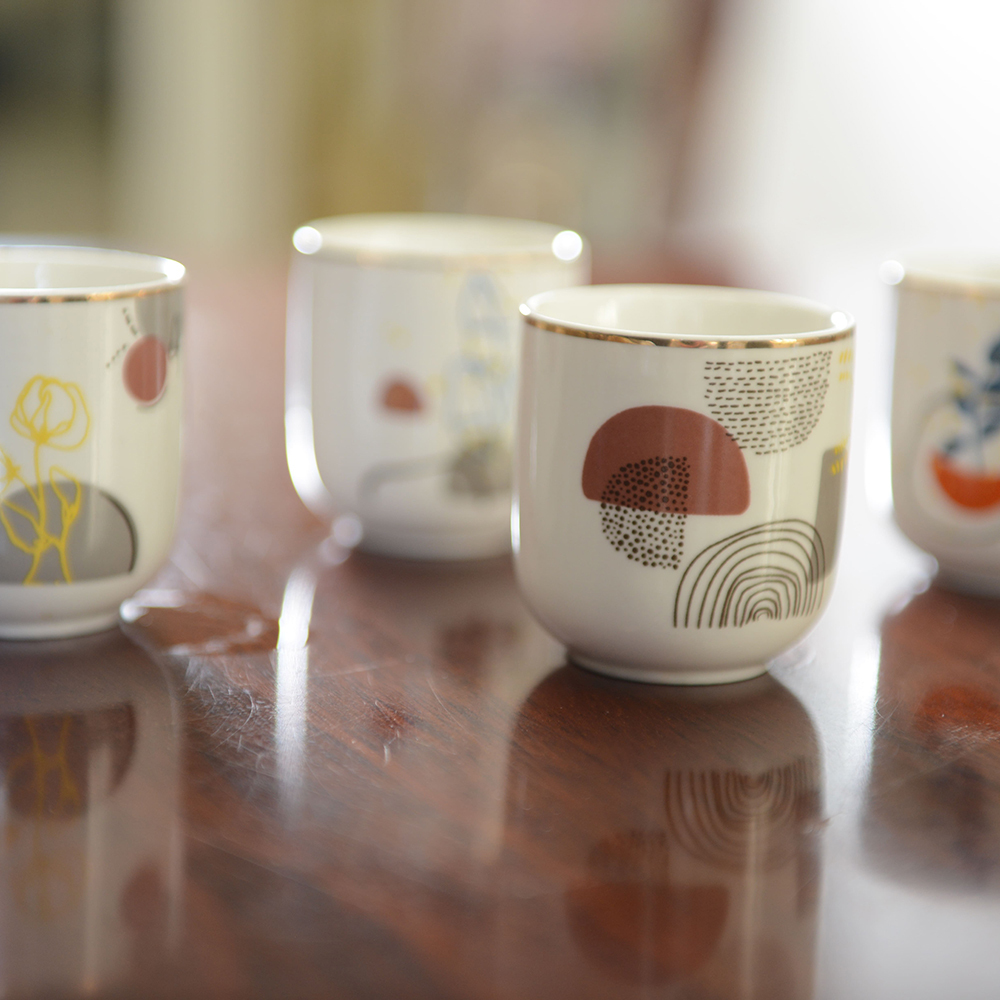 AULICA｜裝飾藝術咖啡杯(4入)