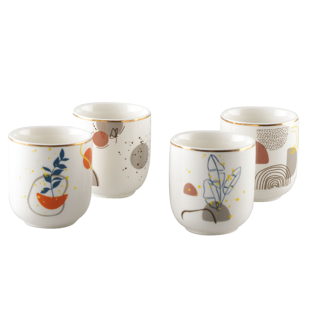 AULICA｜裝飾藝術咖啡杯(4入)