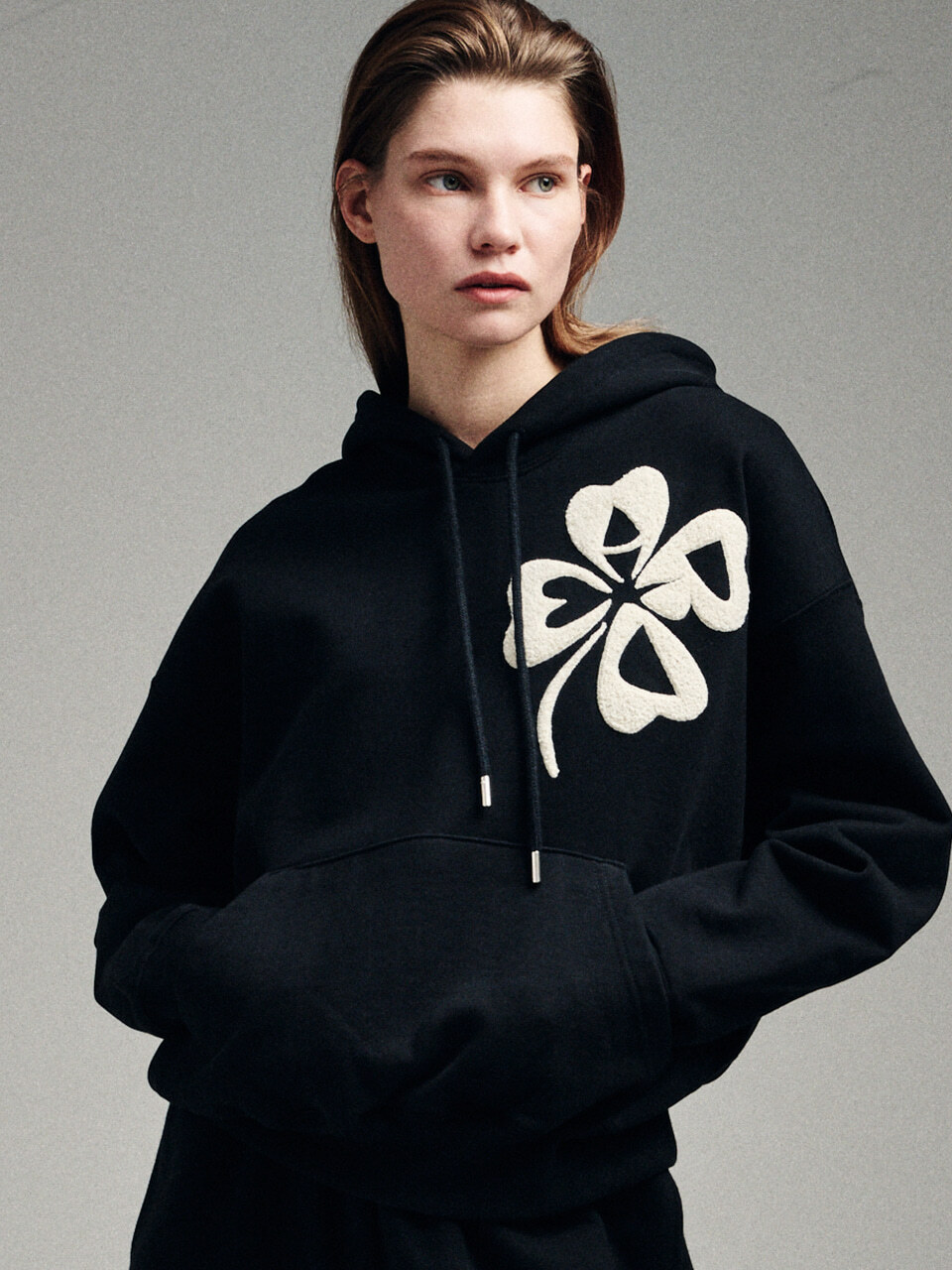 Mardi Mercredi HOODY CLOVERMARDI BOUCLE