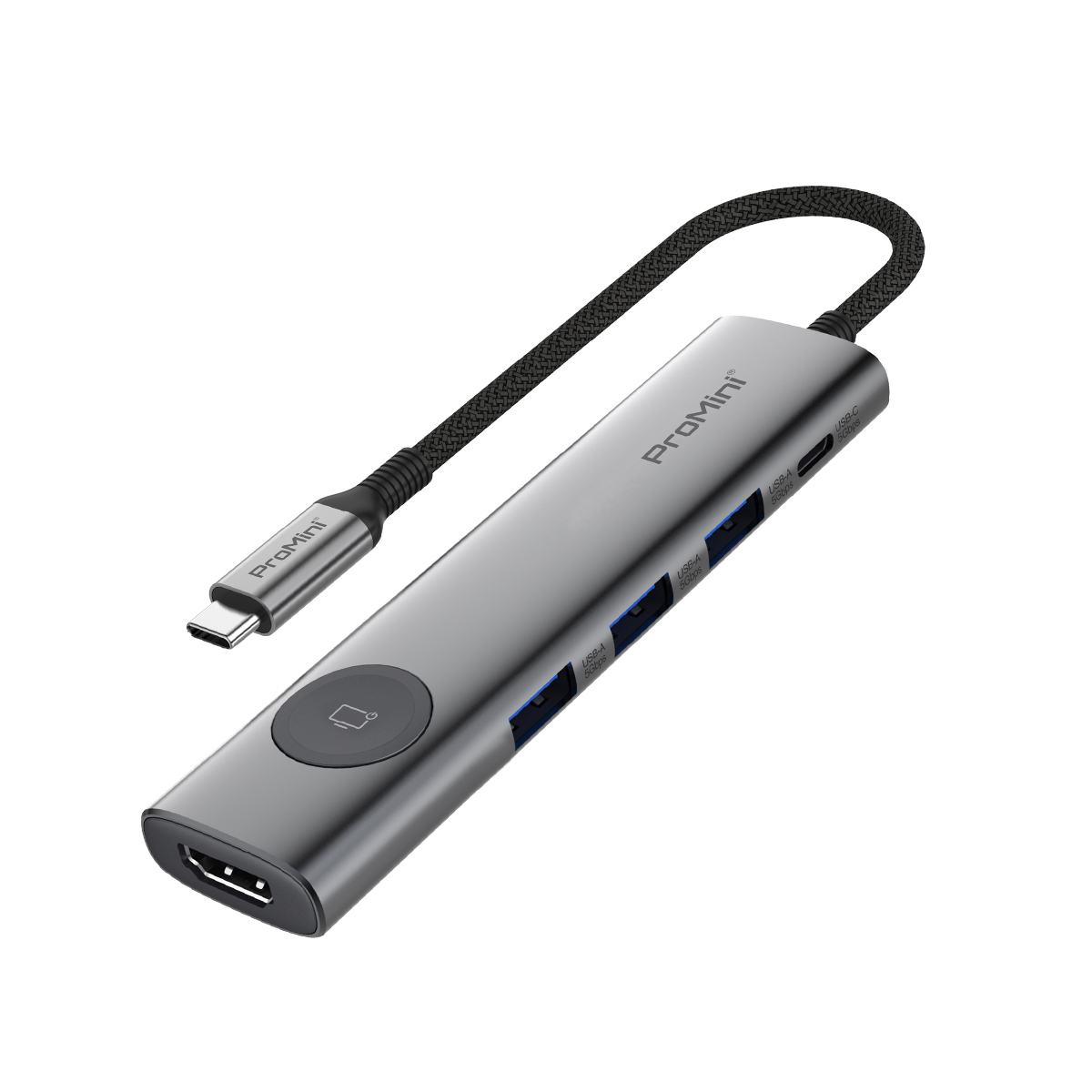 ProMini CH6T 6-in-1 USB-C 擴展器