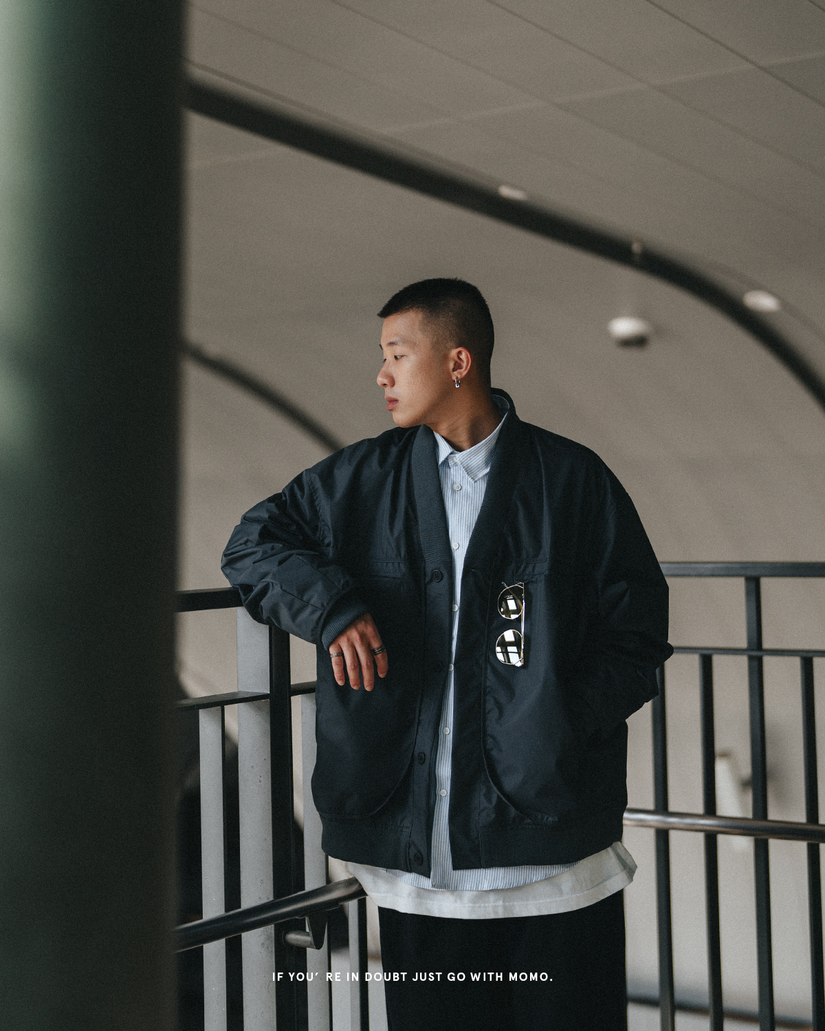 OurPick 日系無領工裝夾克 2色