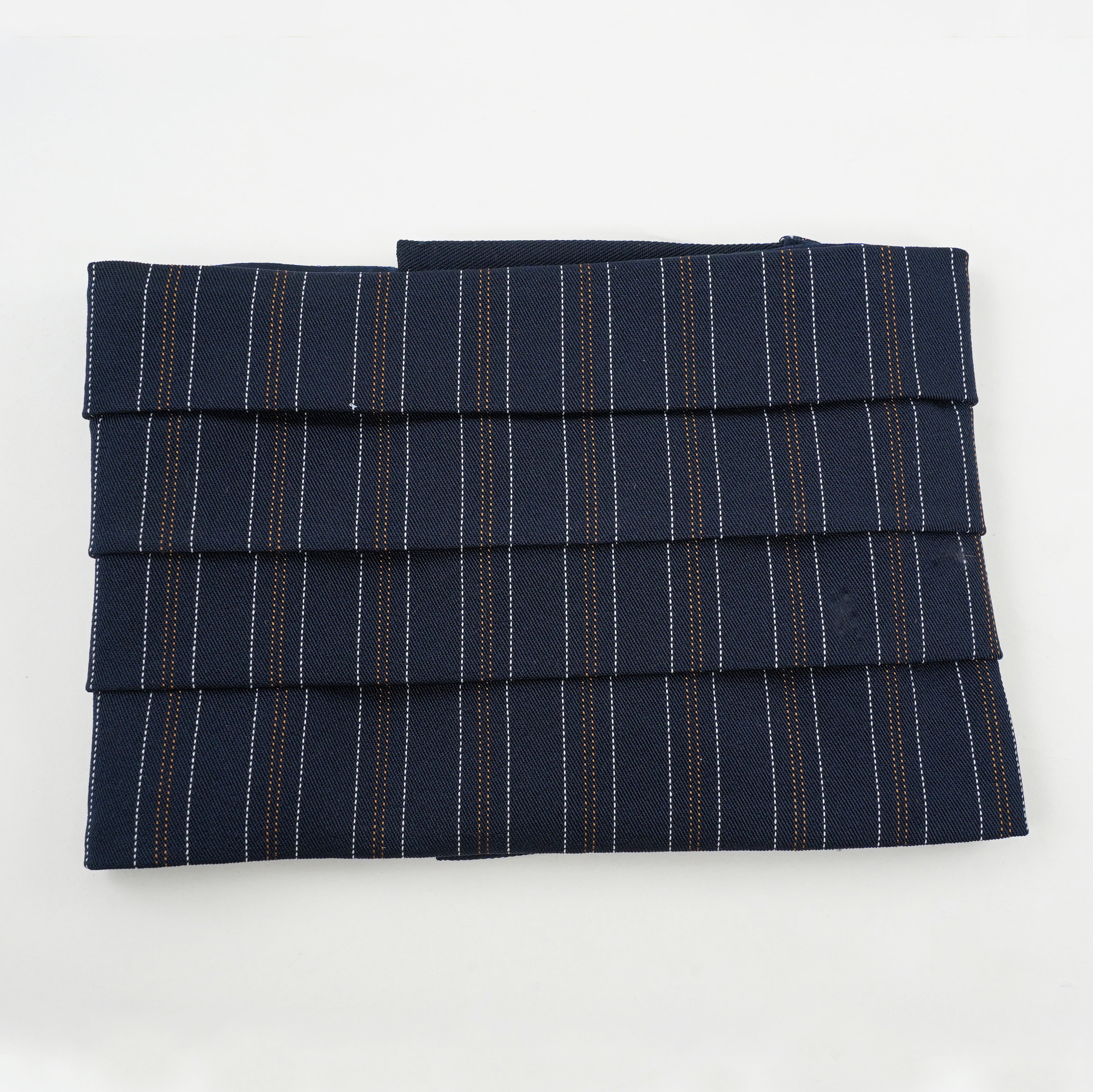 Male Dog Belly Wrap - Navy Striped