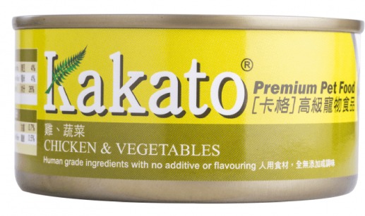 KAKATO 雞、蔬菜 170g x 48罐