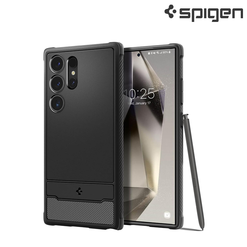 Galaxy S24 Ultra Spigen Rugged Armor 軍用級保護軟套手機軟殼| 井尚館