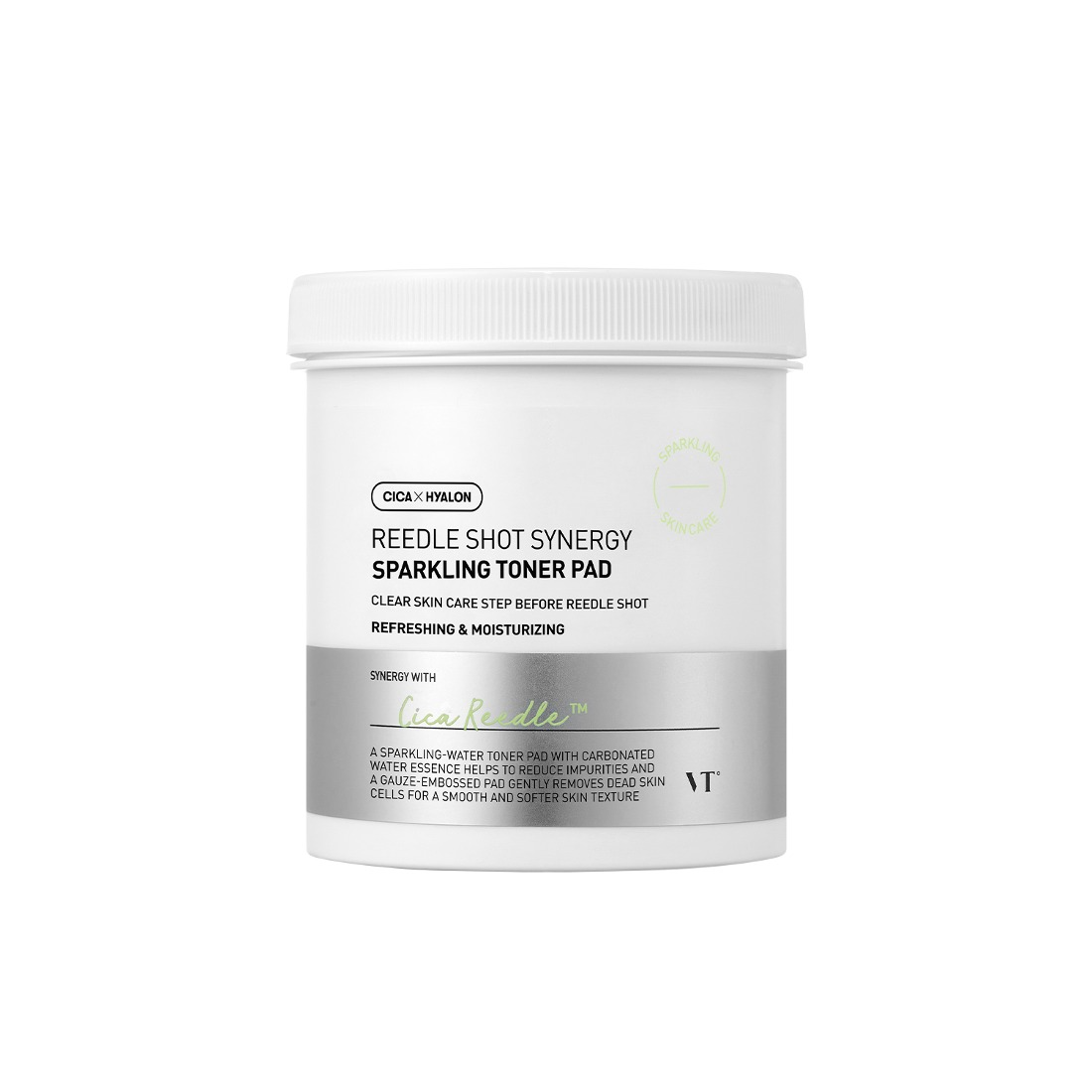 VT Reedle Shot Synergy Sparkling Toner Pad [80PCS]