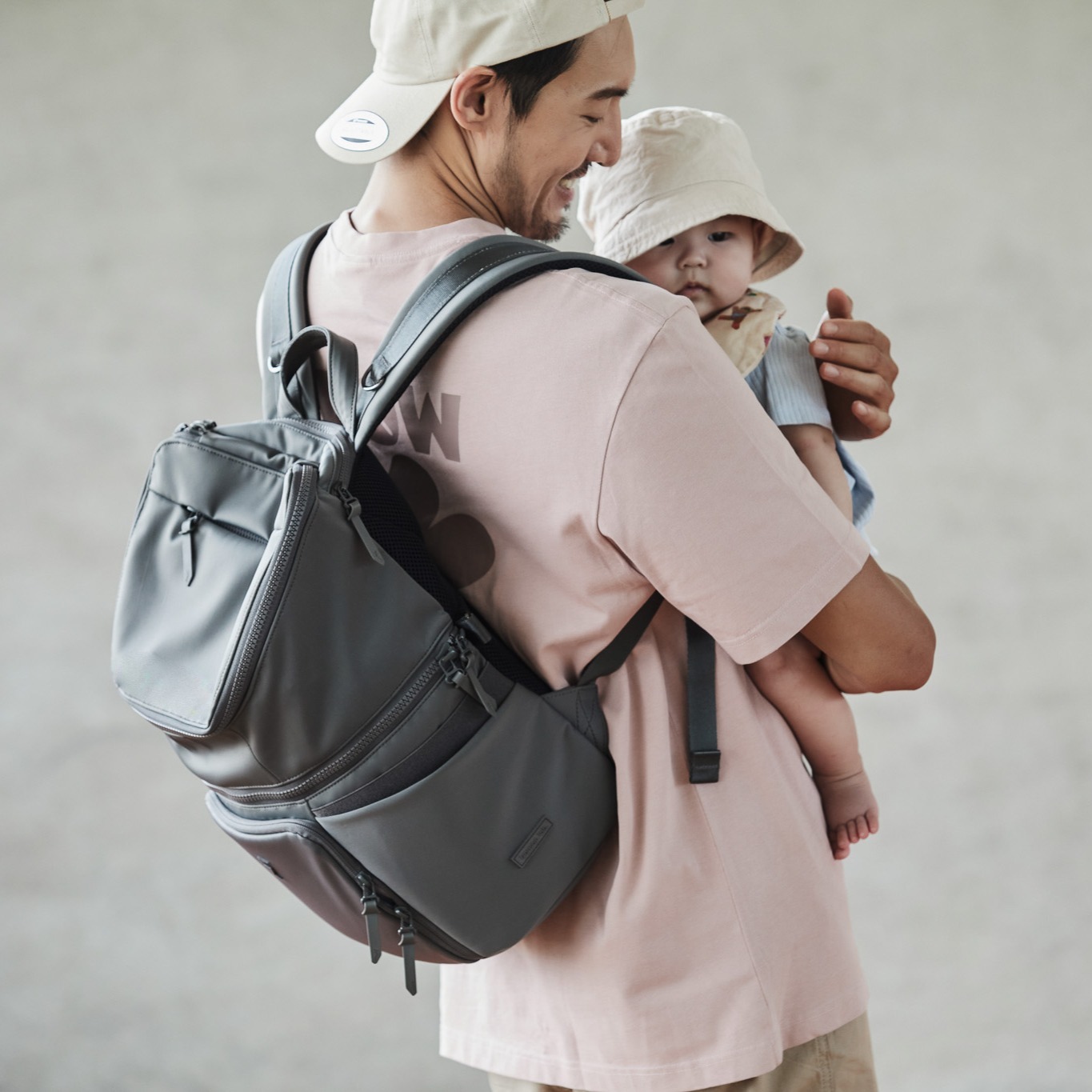 【Dauson lab.】SPACEFOLD 20L 時空折疊育兒包 - 橄欖灰