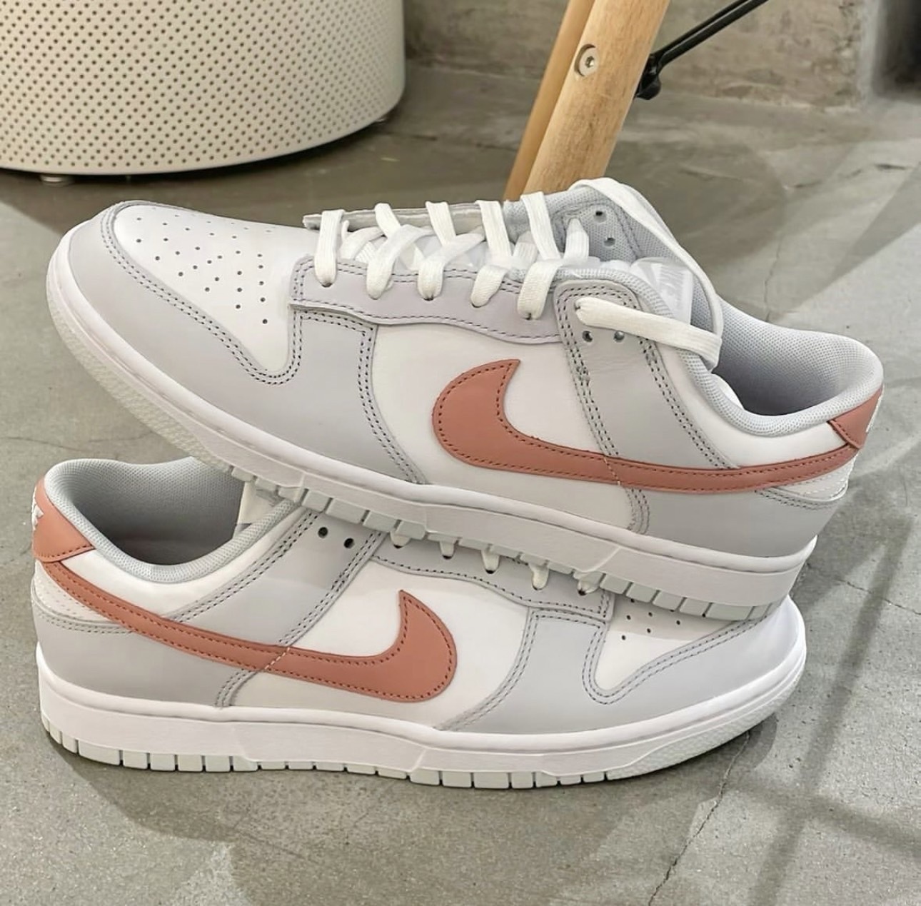 Nike Dunk Low "Grey pink" 灰白粉