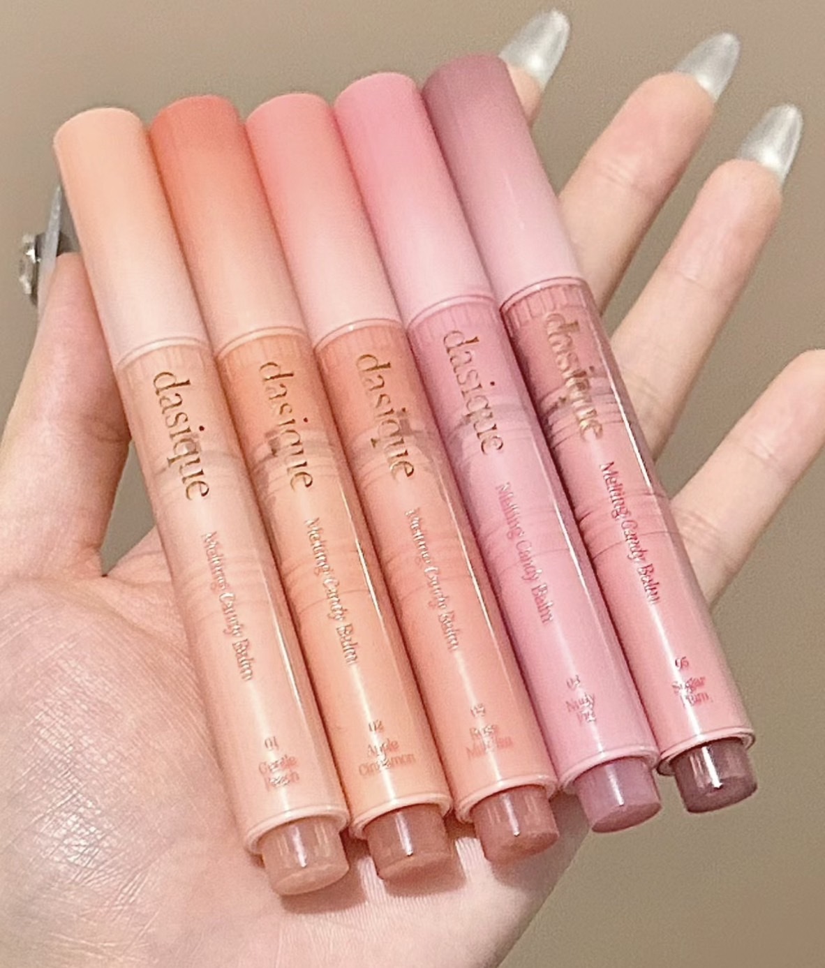 📦現貨+預購 Dasique-按壓式糖果滋潤唇膏 固體唇蜜