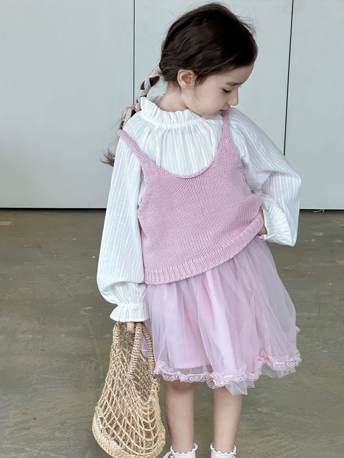 草莓蛋糕甜美紗裙