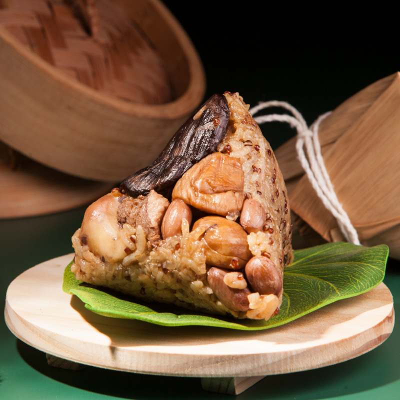 【批量生產】紅藜菱角素粽